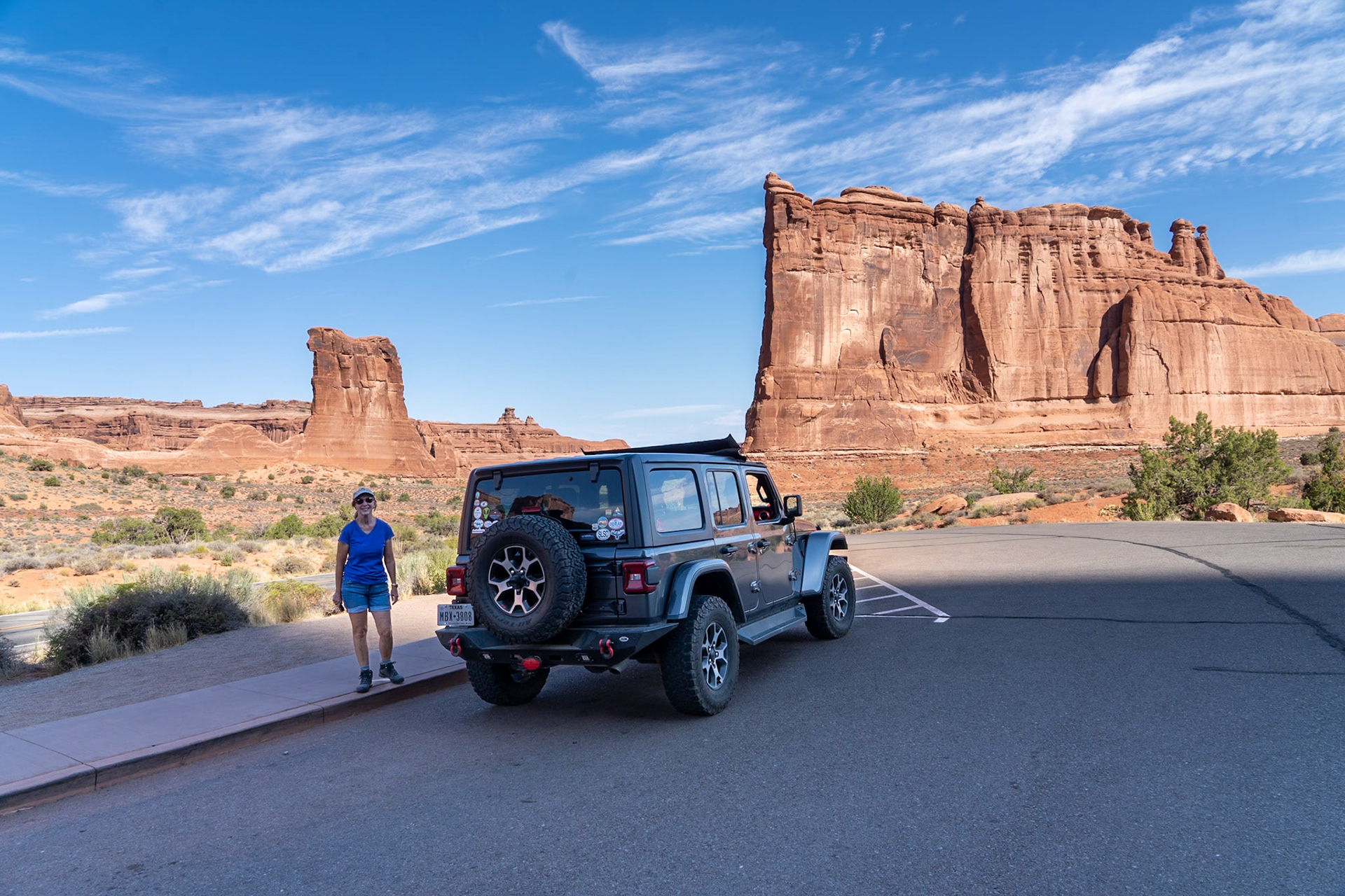 Courthouse Towers in Arches NP