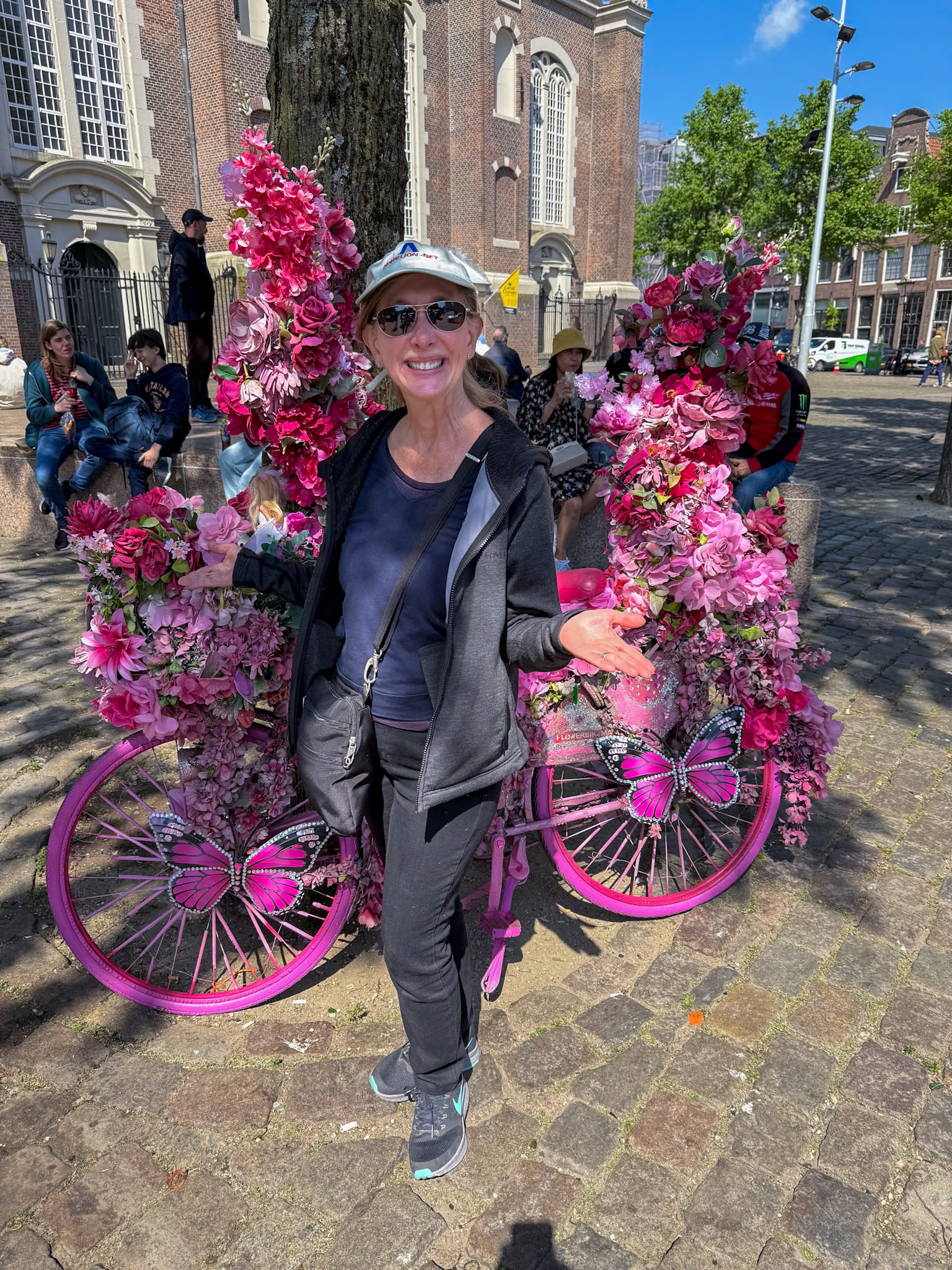 Flower bike, one of many