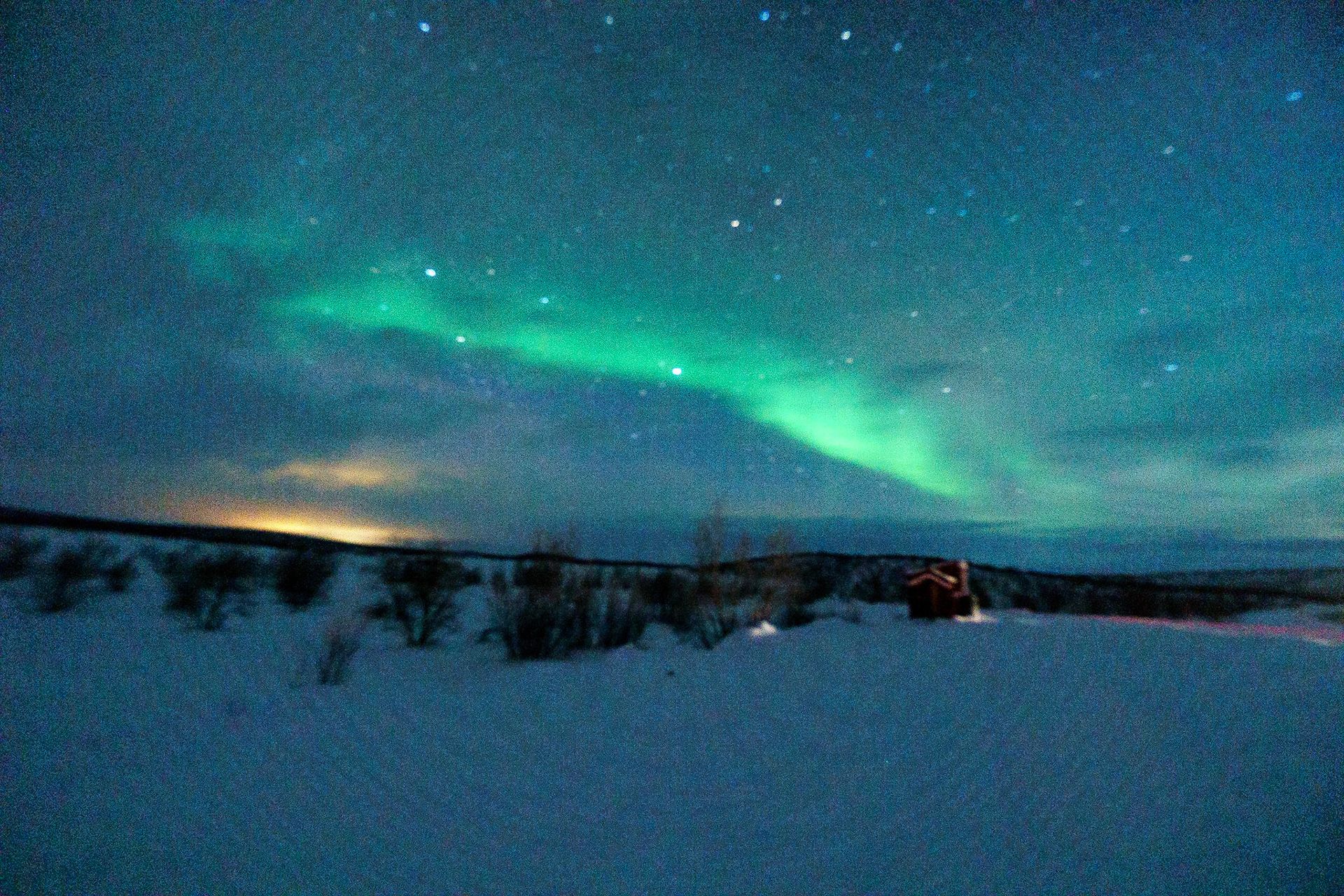 Hunting for the Northern Lights in Alta