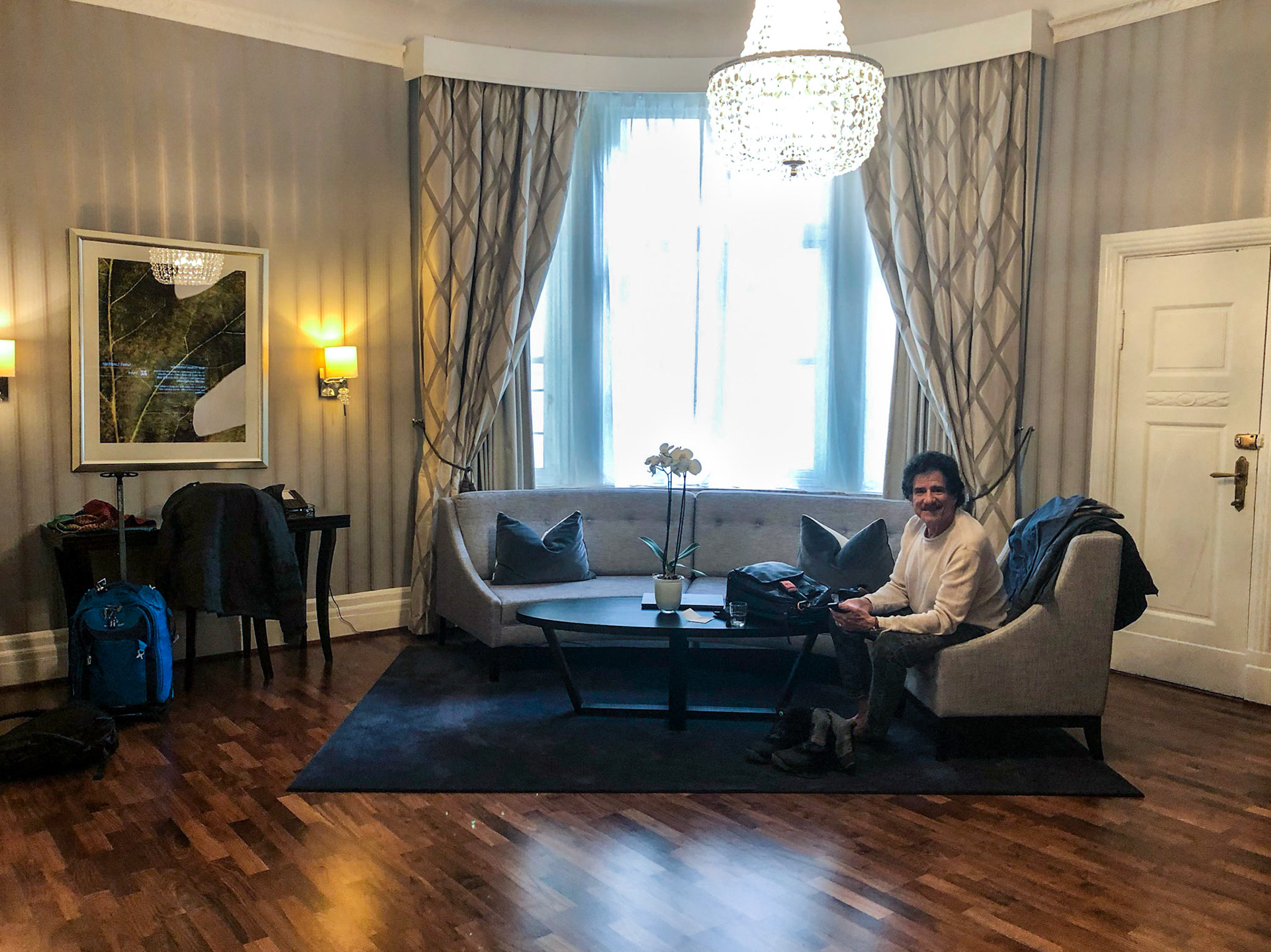 Our room at the Oslo Grand Hotel