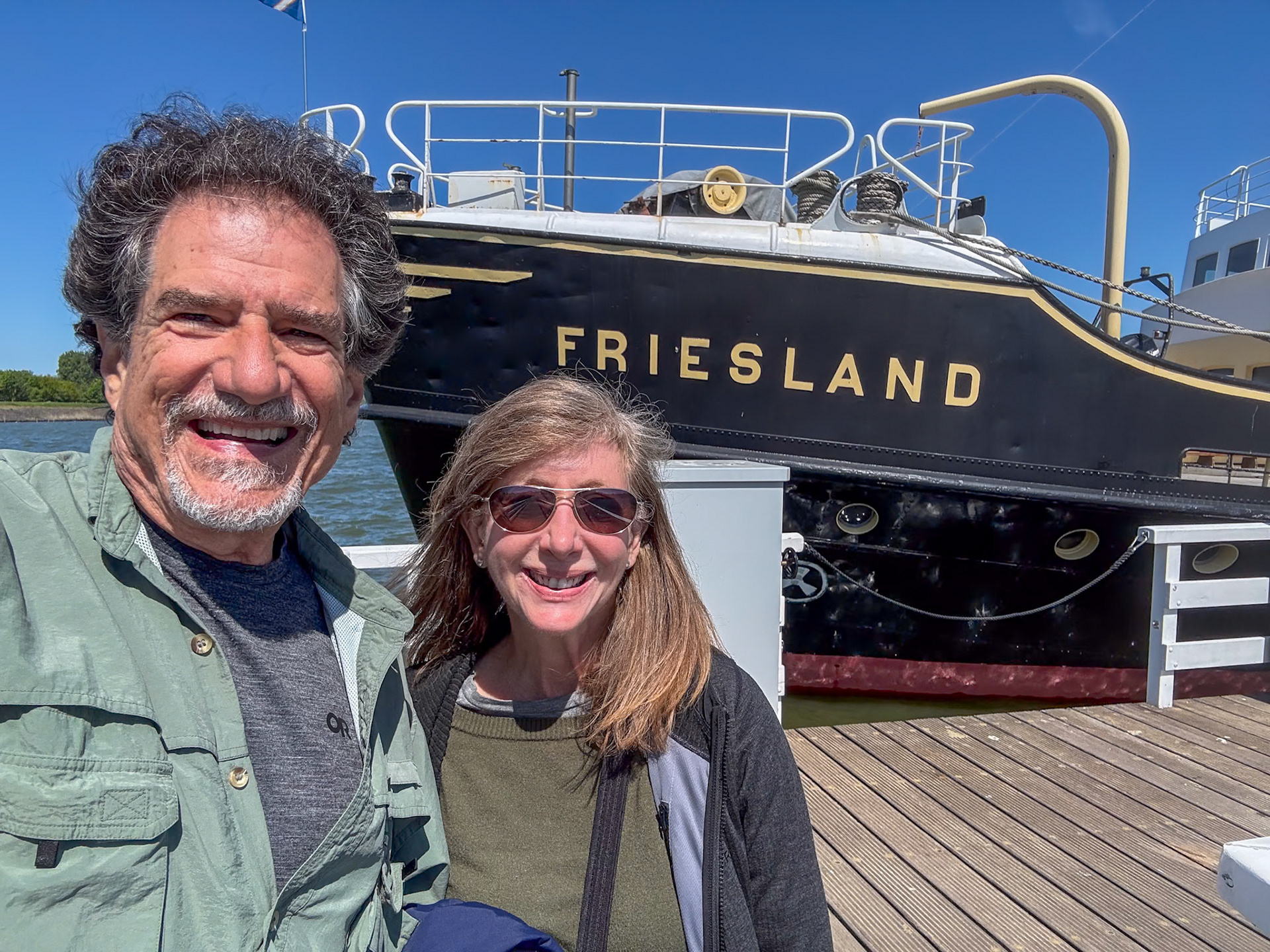 Our ferry to Enkhuizen
