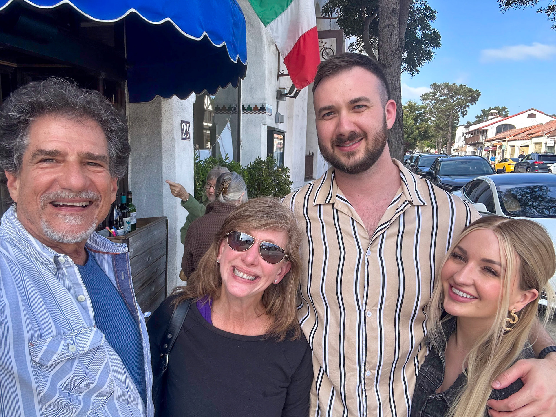 Lunch at La Bicyclette in  Carmel