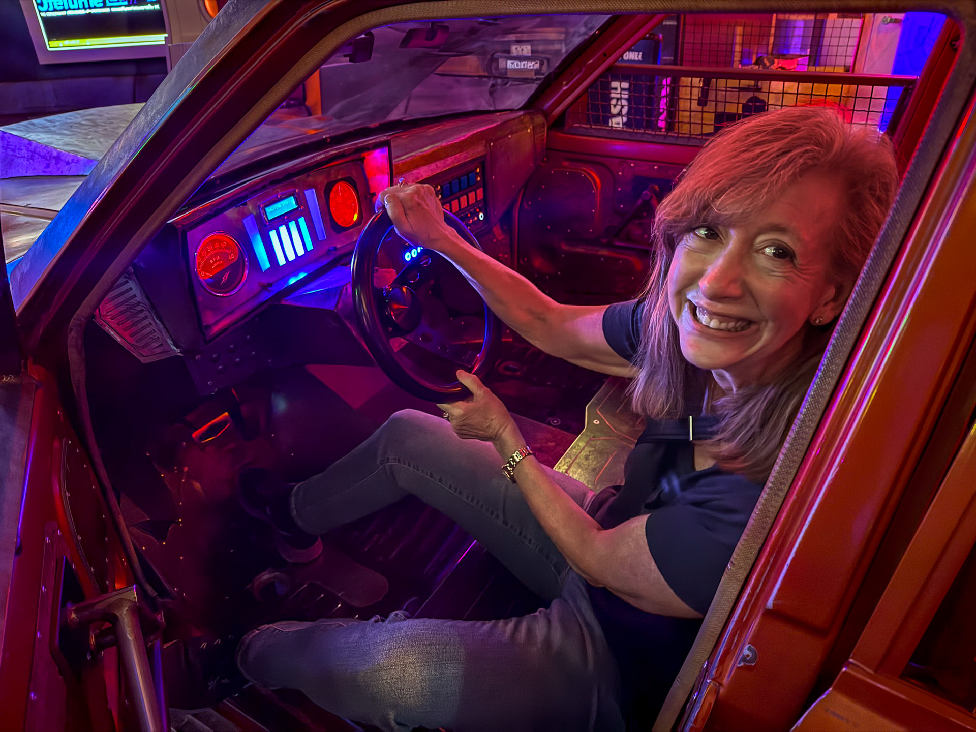 Driving the time travel car