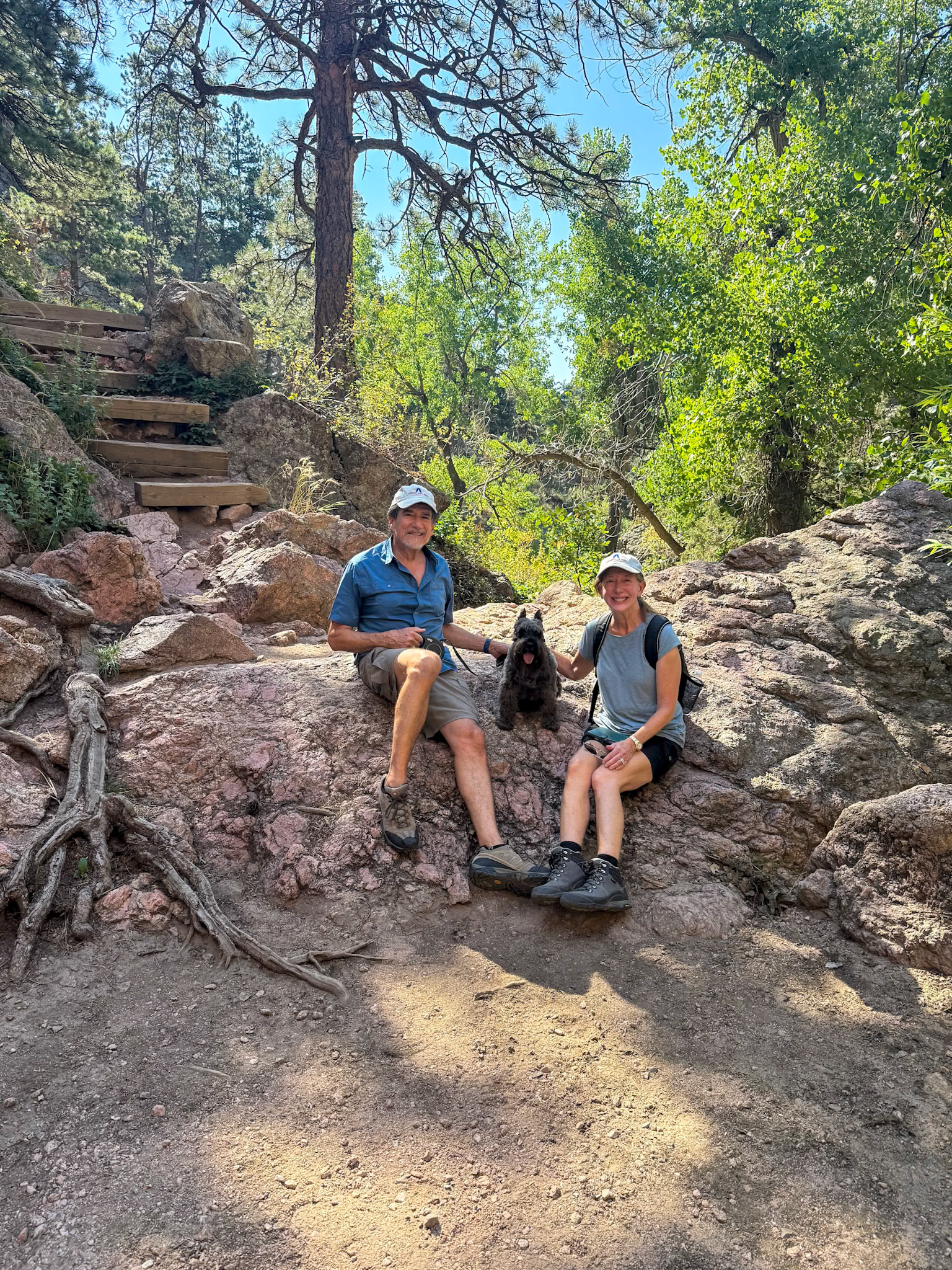 Horsetooth Falls without water