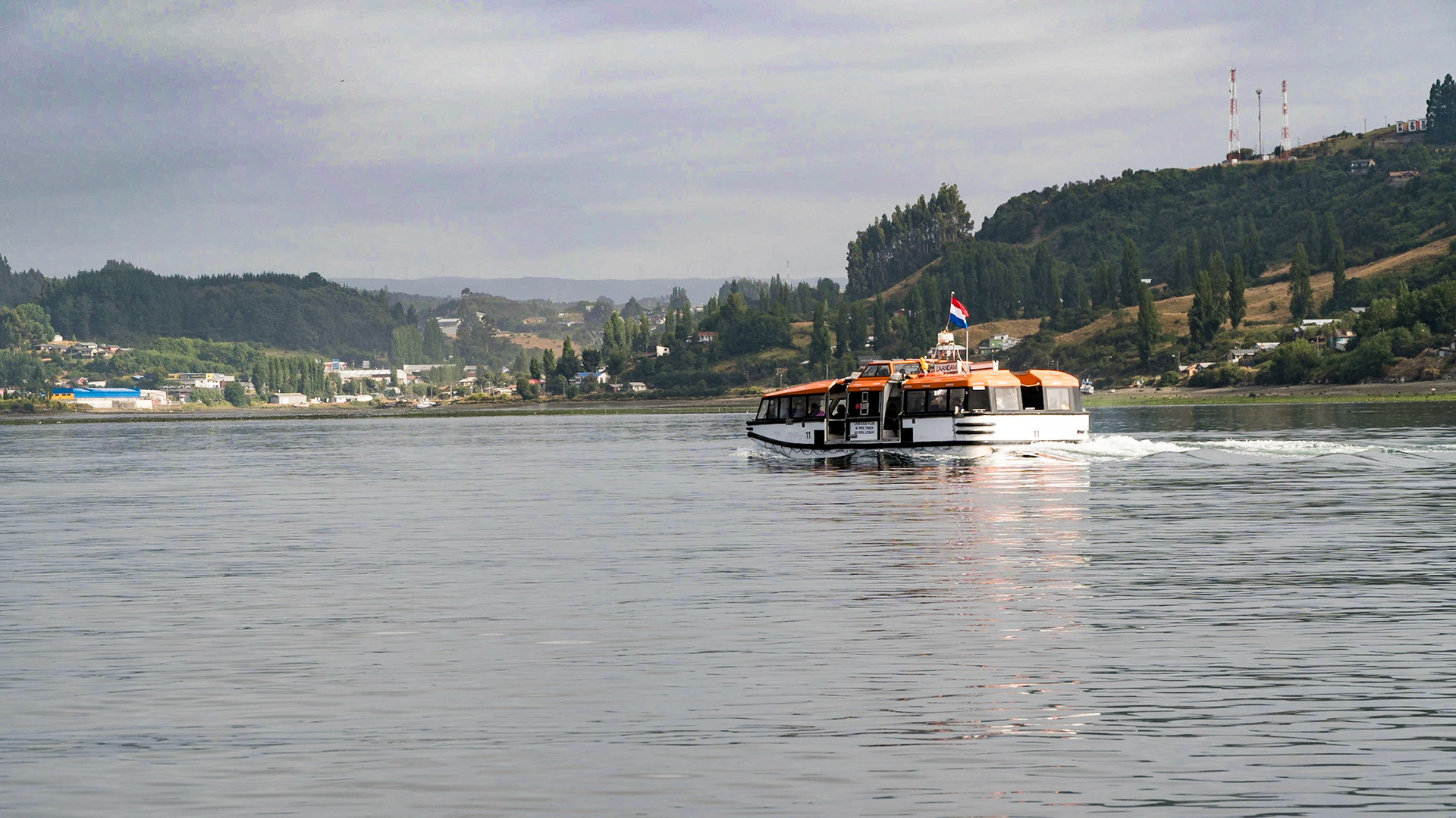 Ferry to Castro on Isla Chiloe
