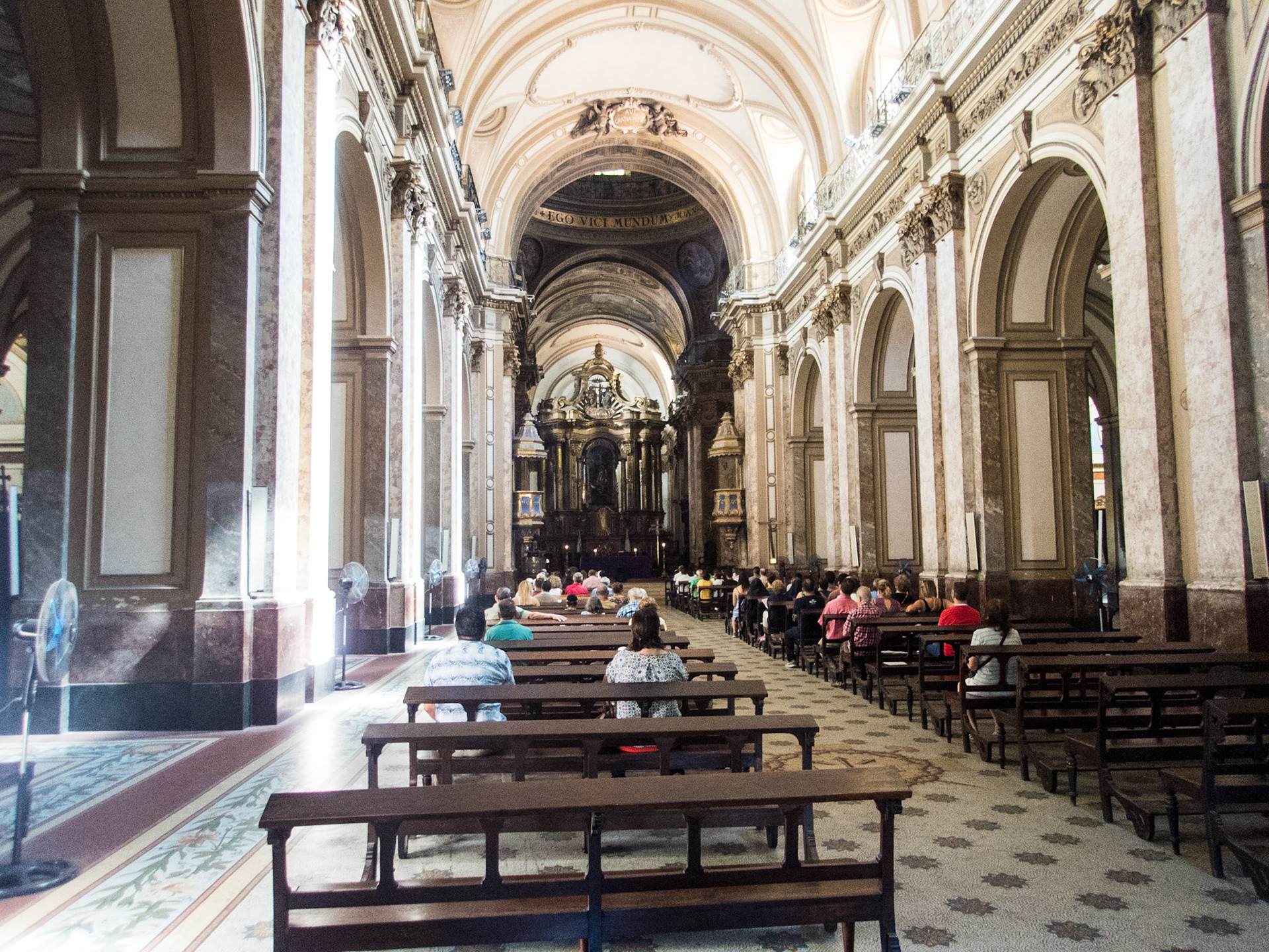 Pope Francis was Arch Bishop at this church in Buenos Aires