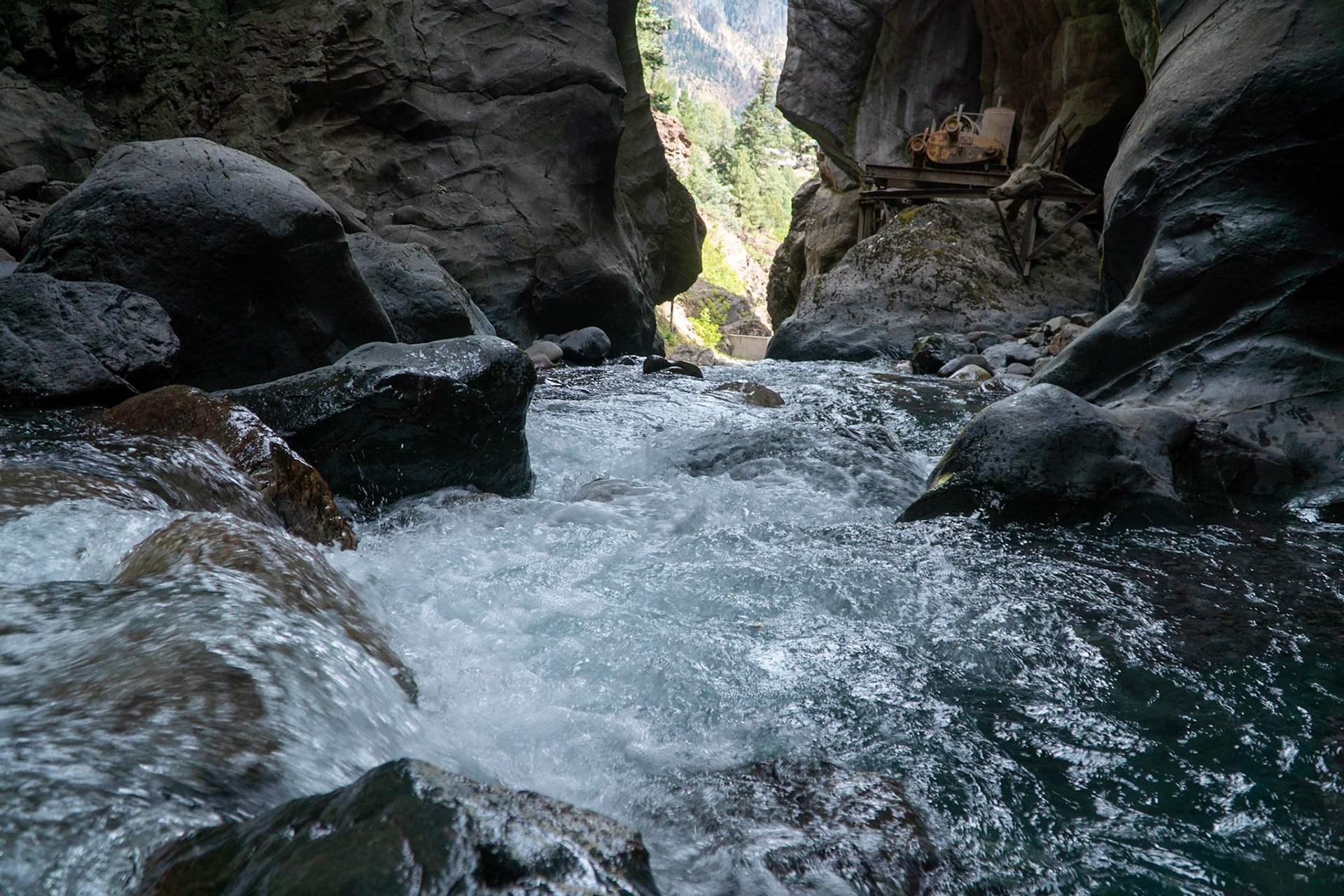 Box Canyon in Ouray