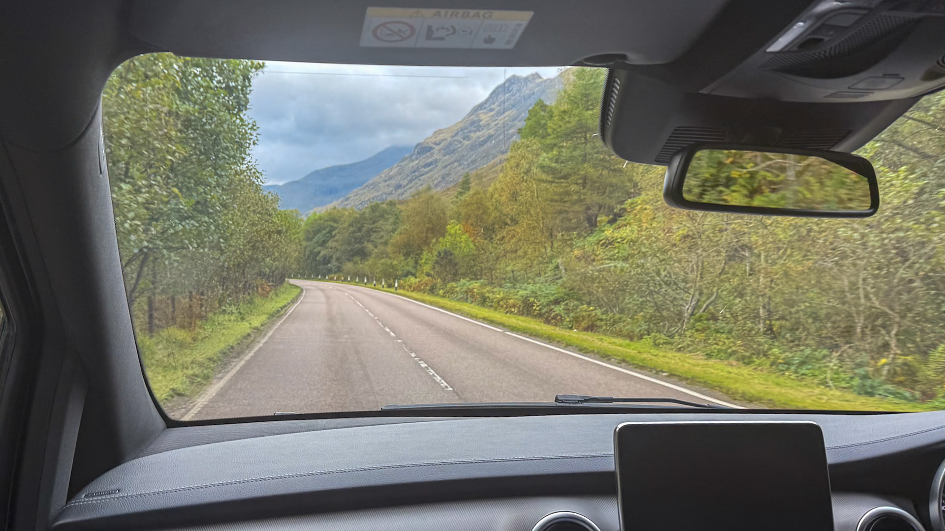 Lots of small roads along the way