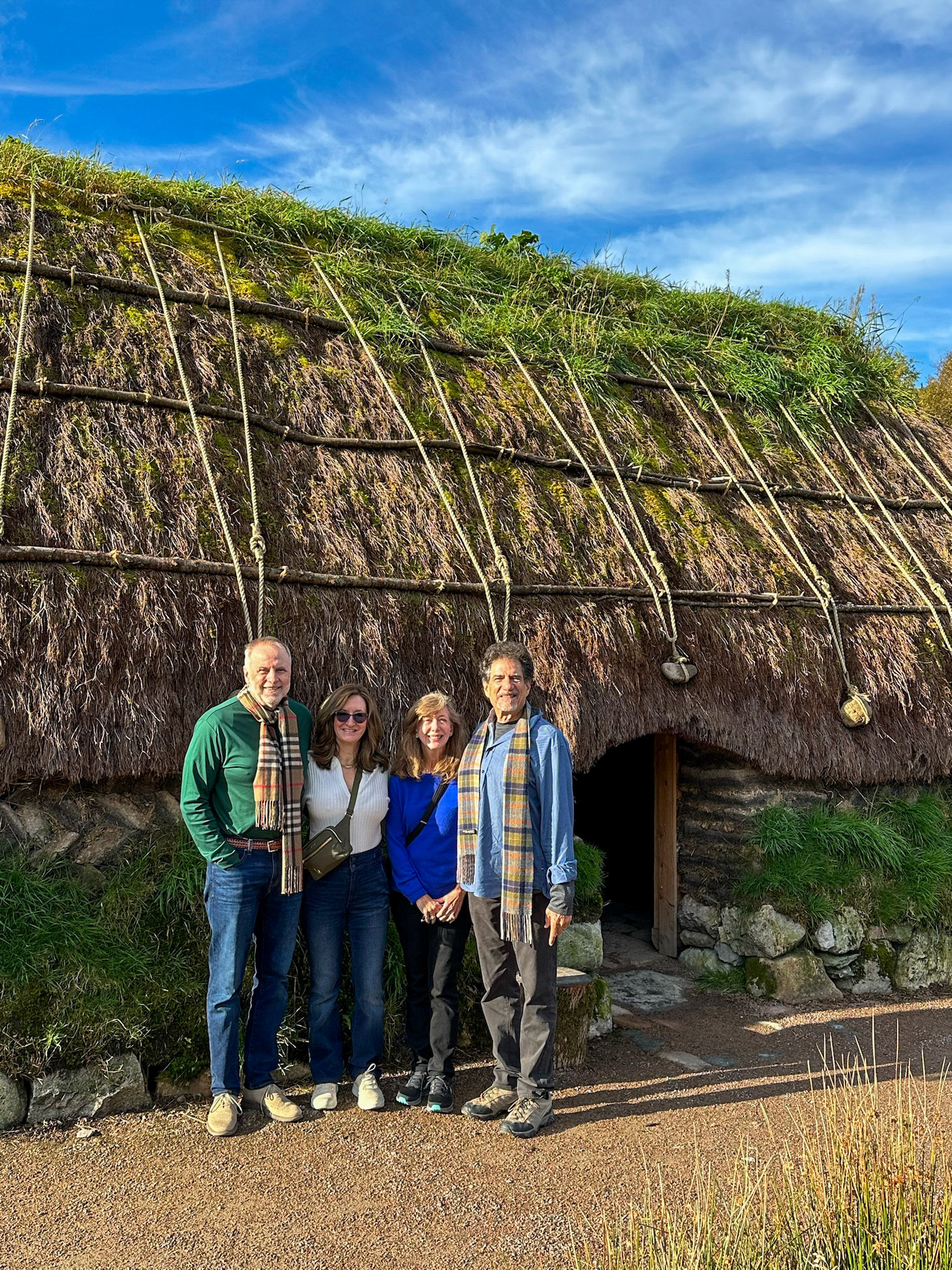 Glencoe visitor center has primitive house