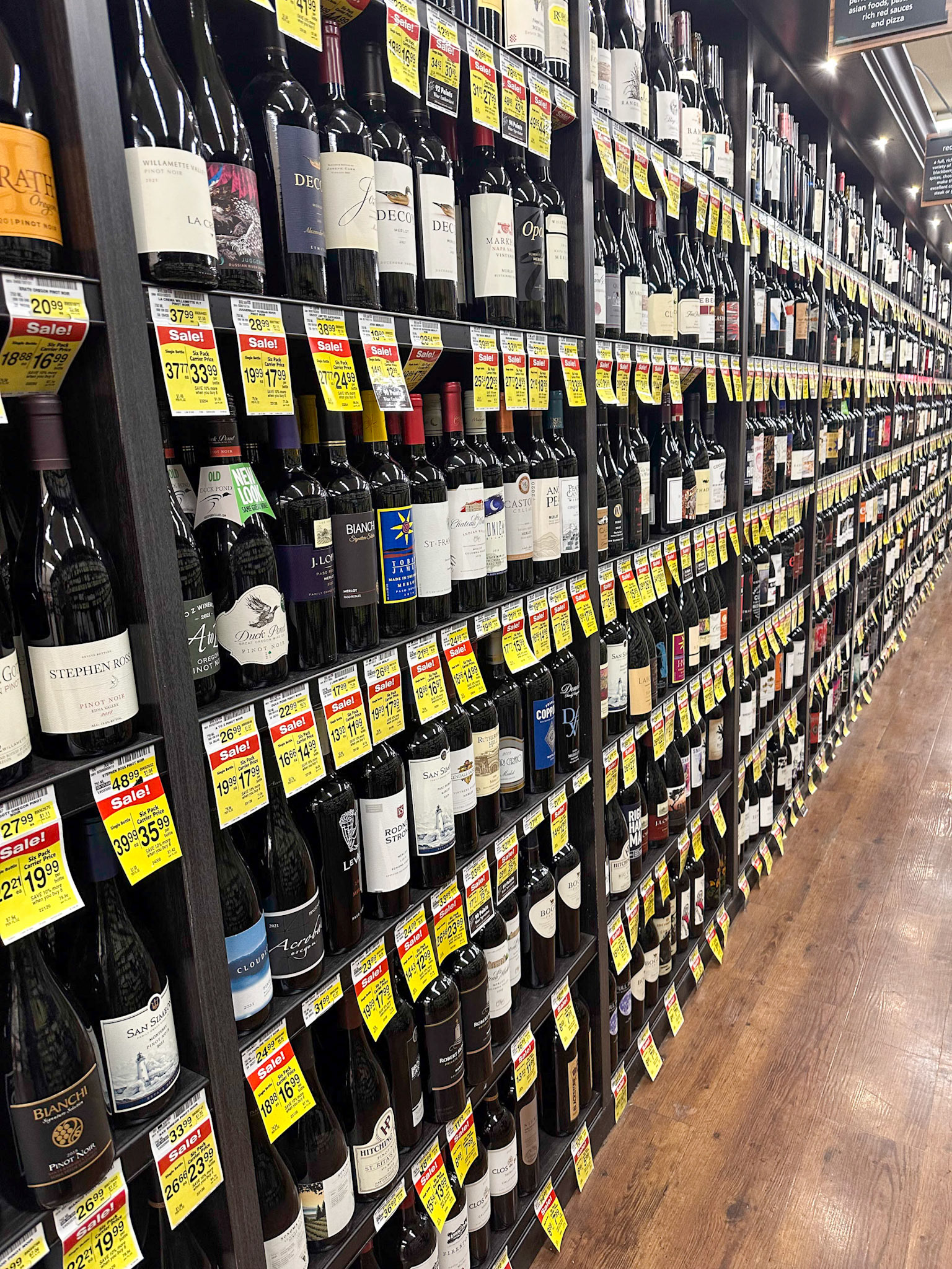 Grocery store stocks it all