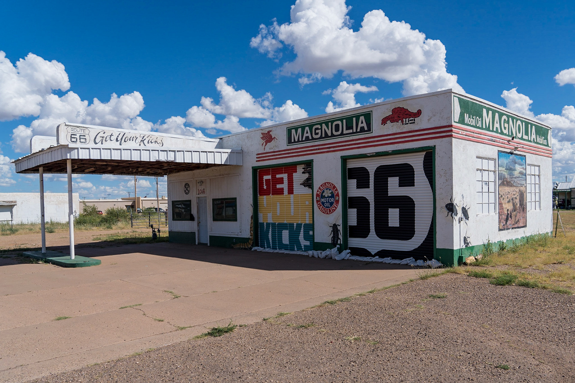 Along Route 66 in Tucumcari