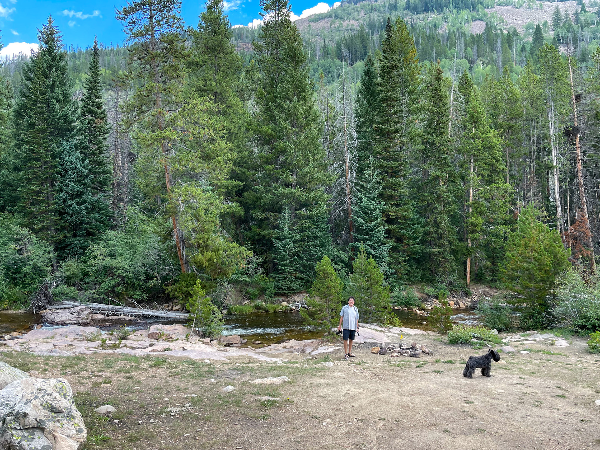 Along the Provo River