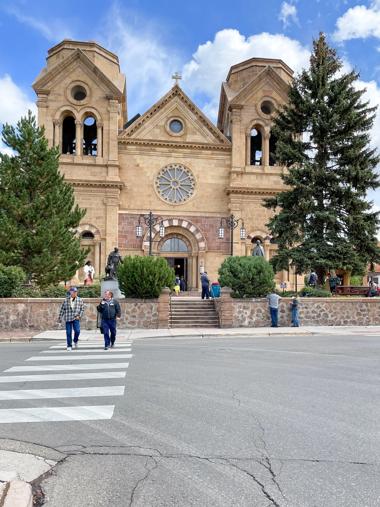 St Francis of Assisi church near the Santa Fe Plaza