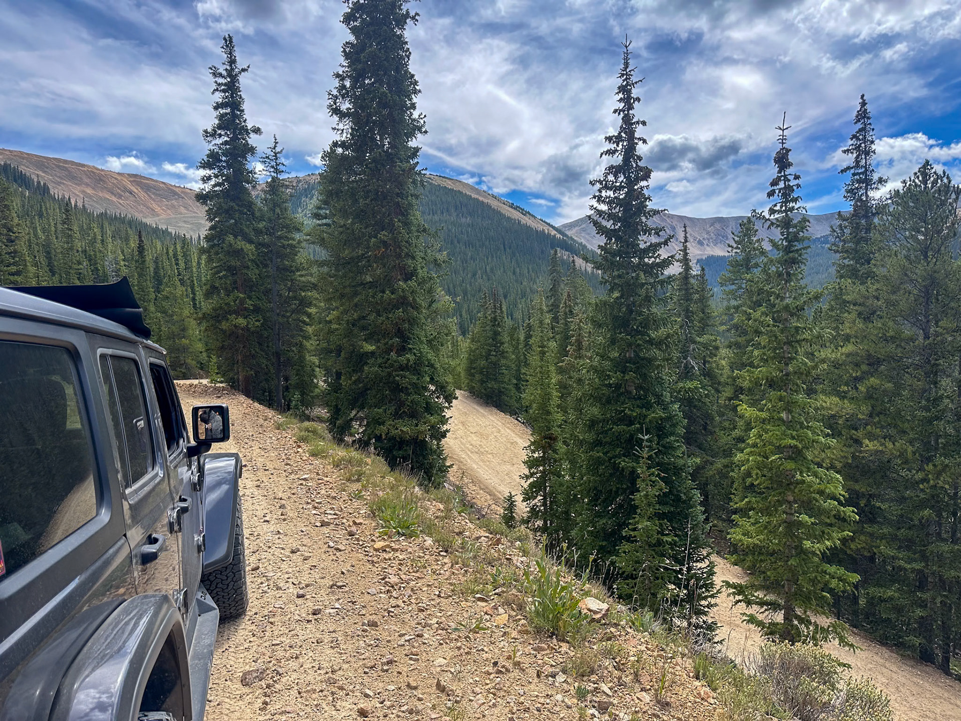 Switchbacks on the trail