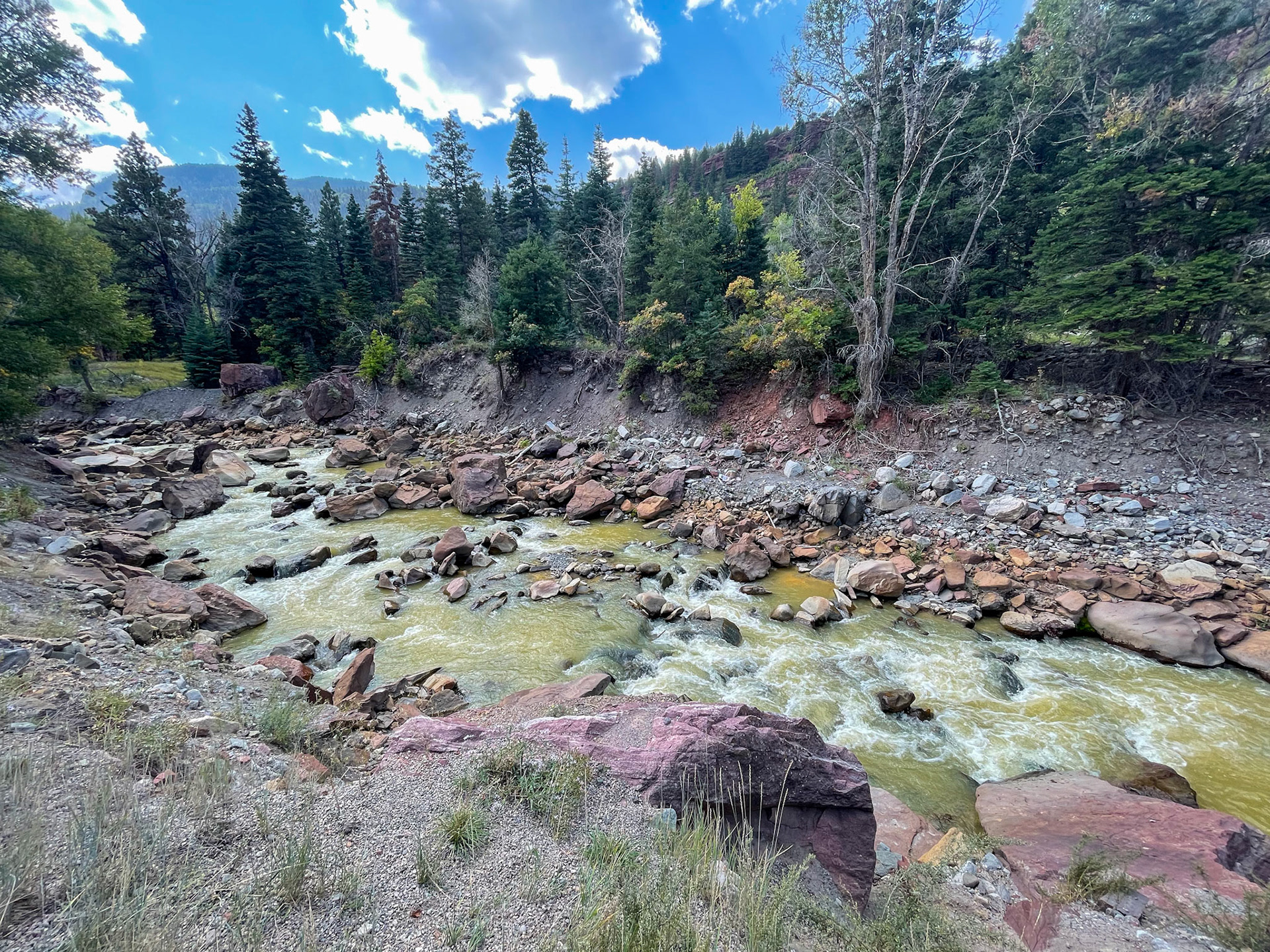Uncompahgre River near Ouray