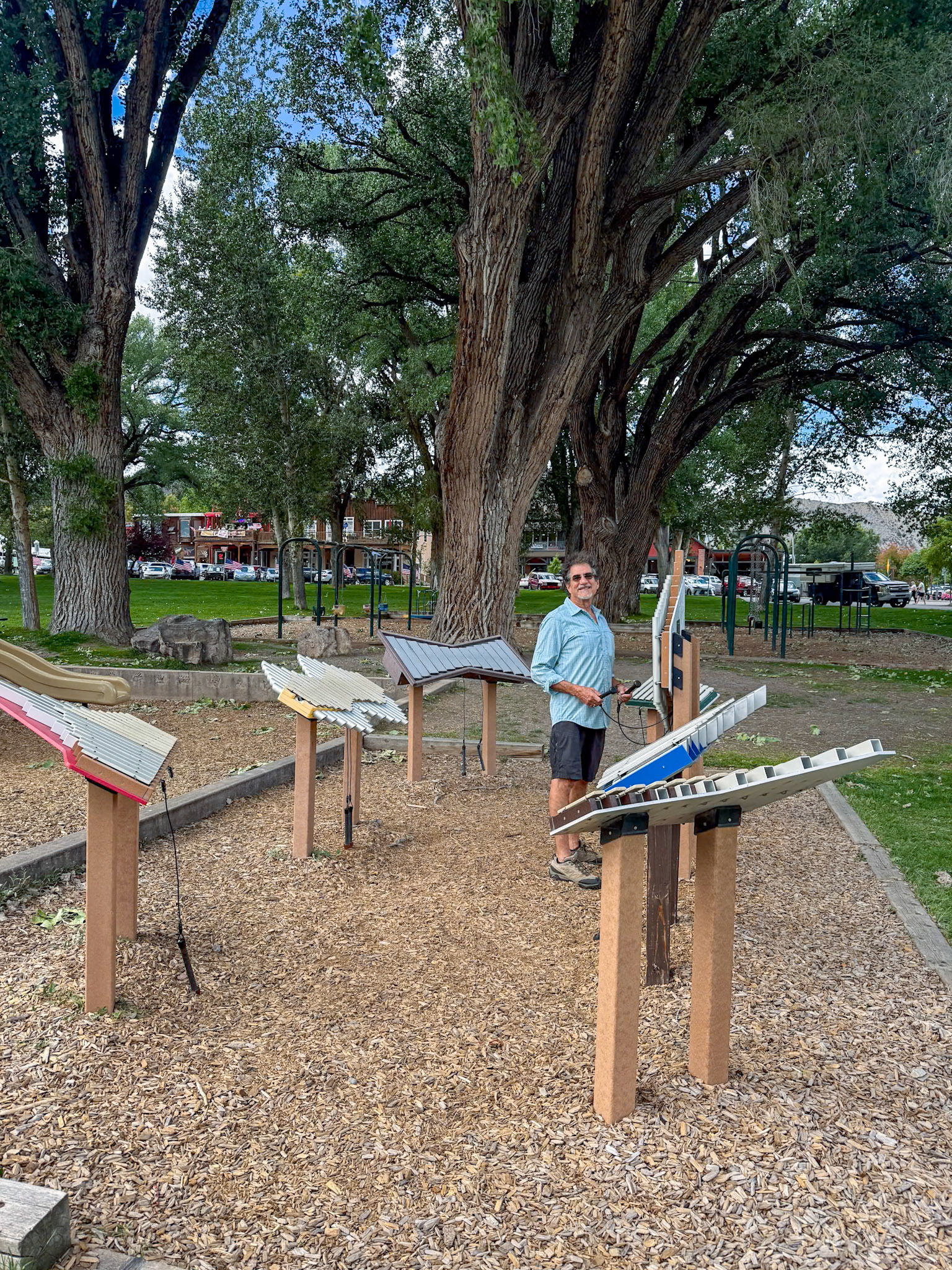 Xylophones in the park