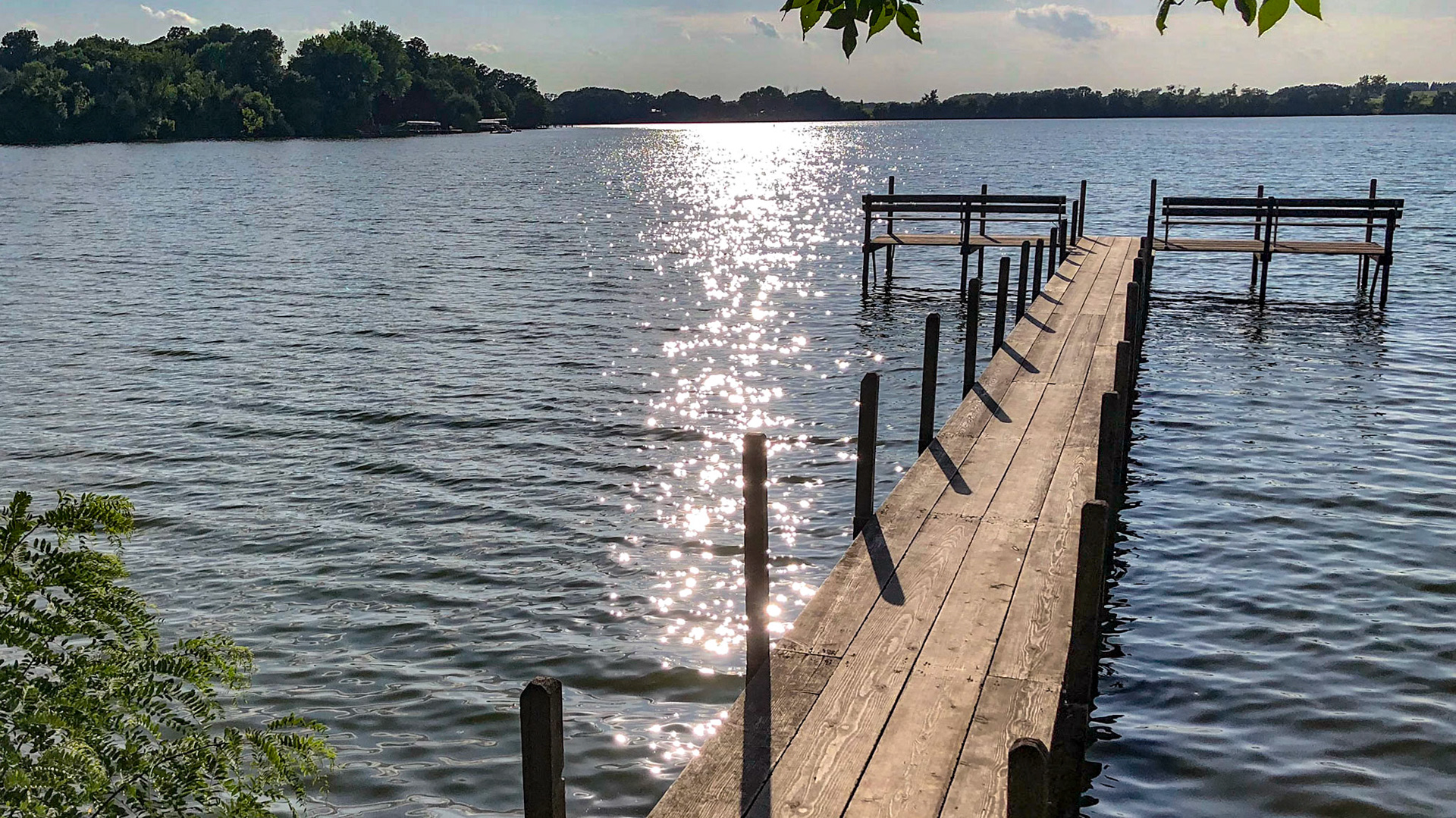 Spirit Lake at Okoboji Iowa