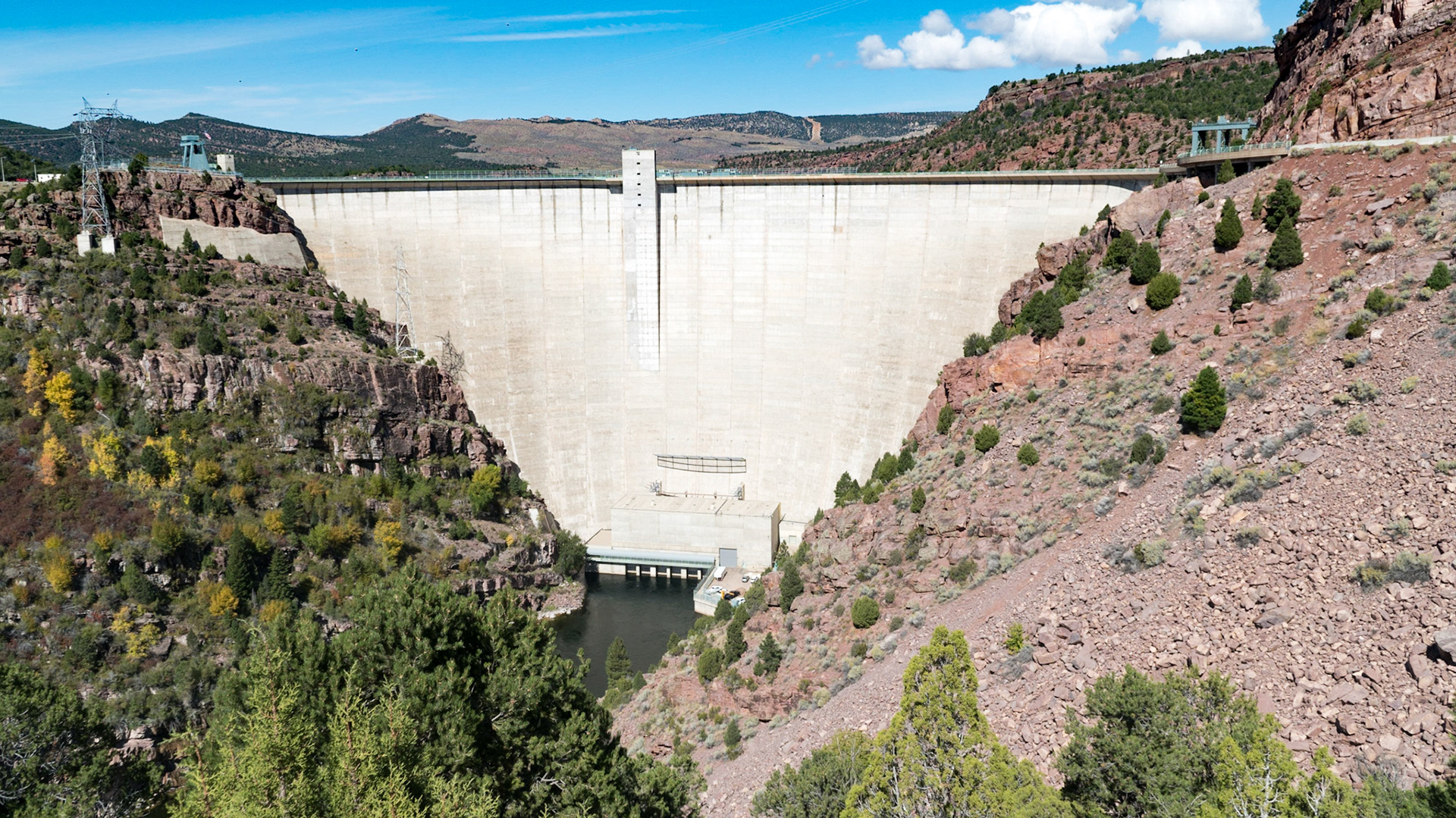 Flaming Gorge dam