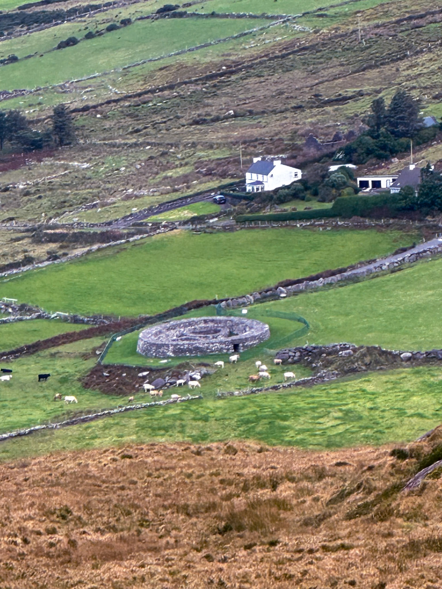 Ring fort along Ring of Kerry