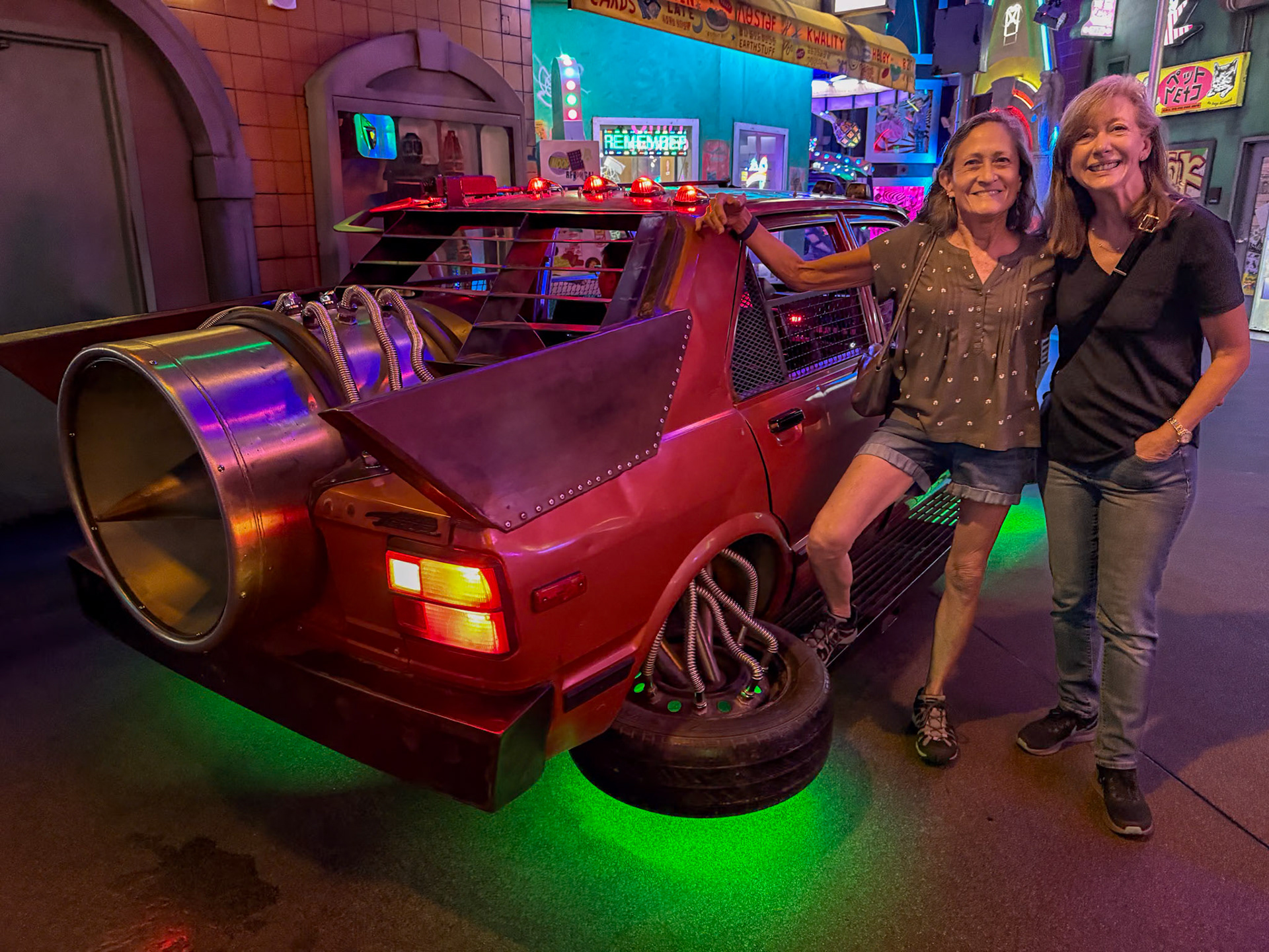 Time Traveler at Meow Wolf