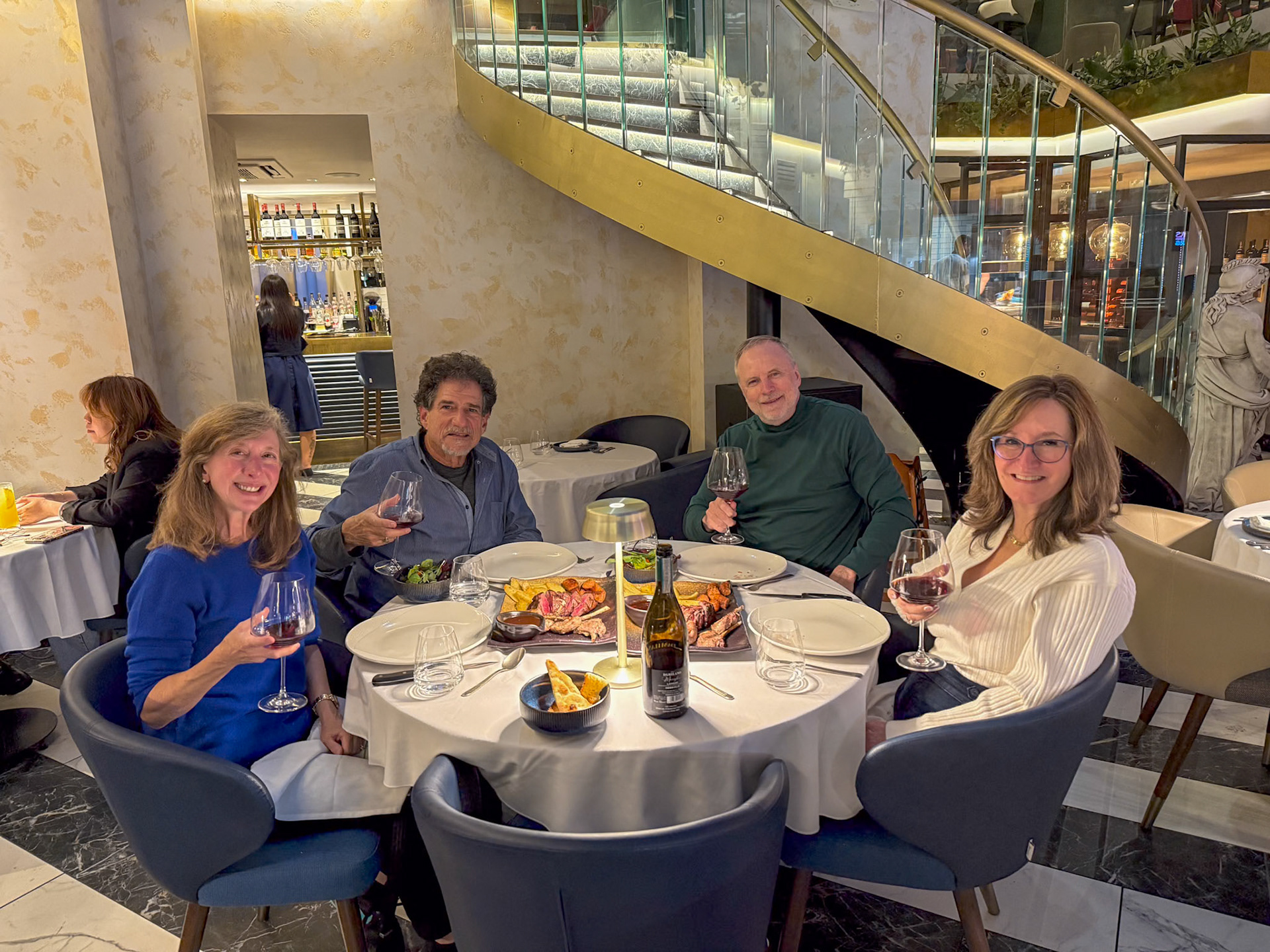 Dinner at Blanco di Roma