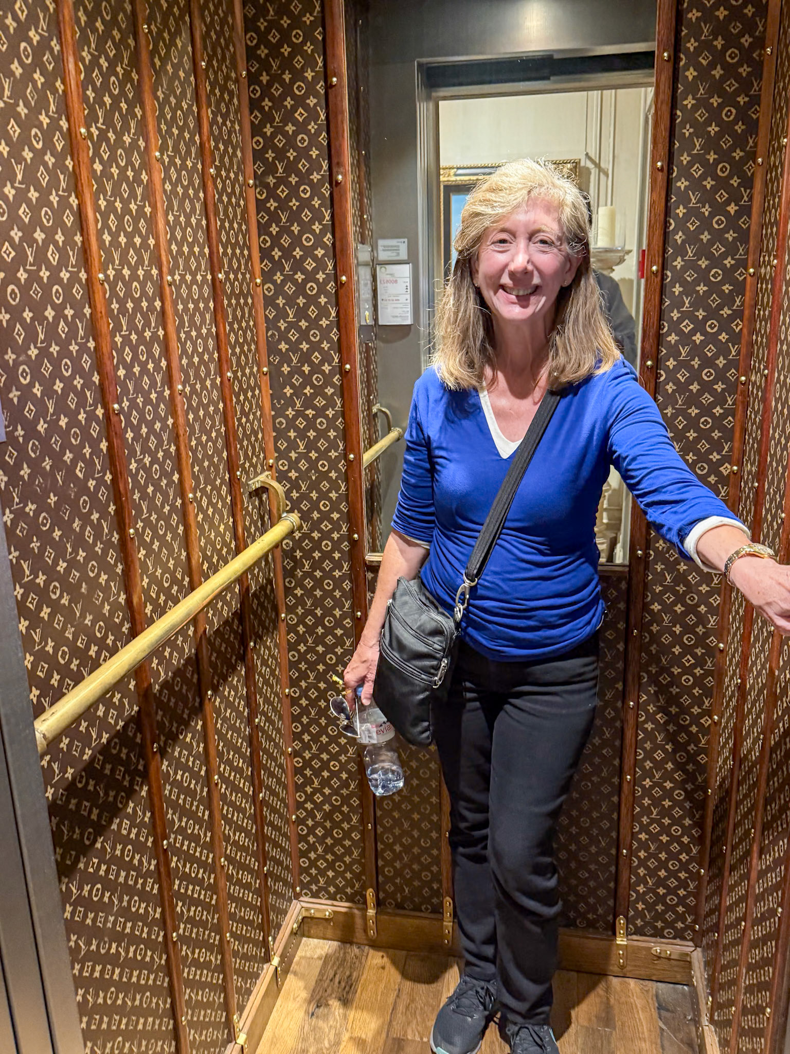 Louis Vuitton elevator