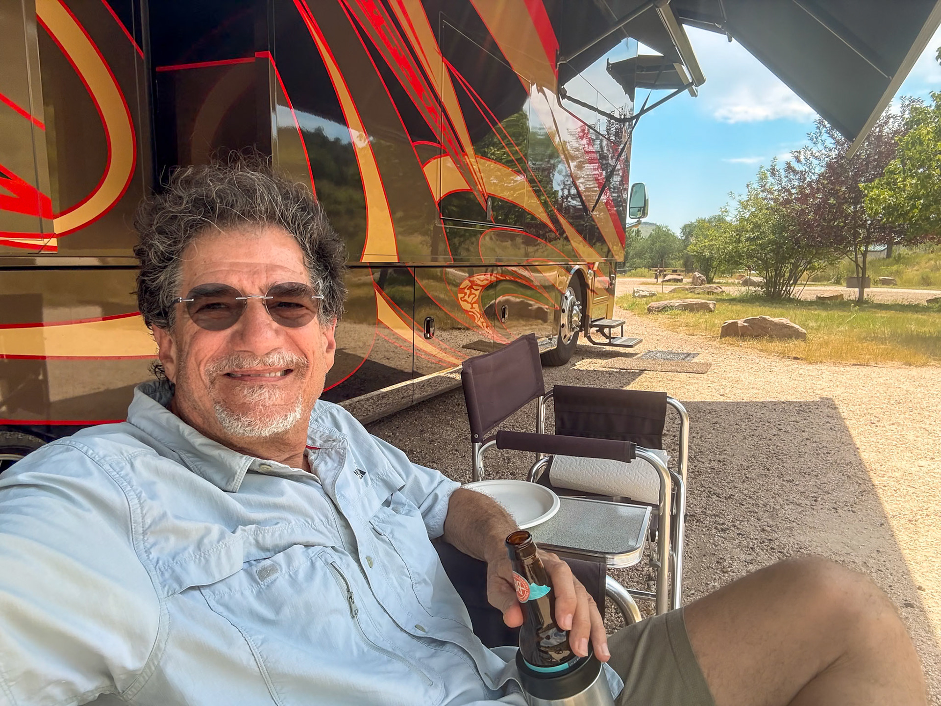 Our Fort Collins campsite