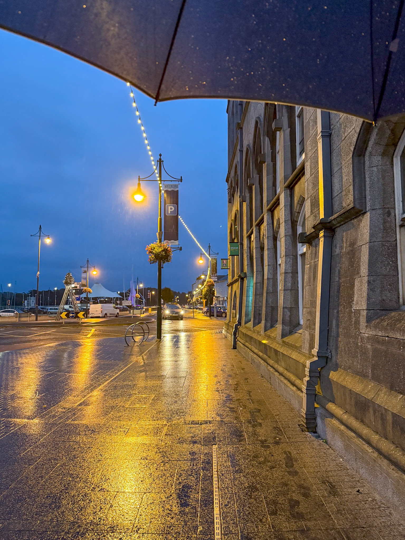 Waterford is pretty at night
