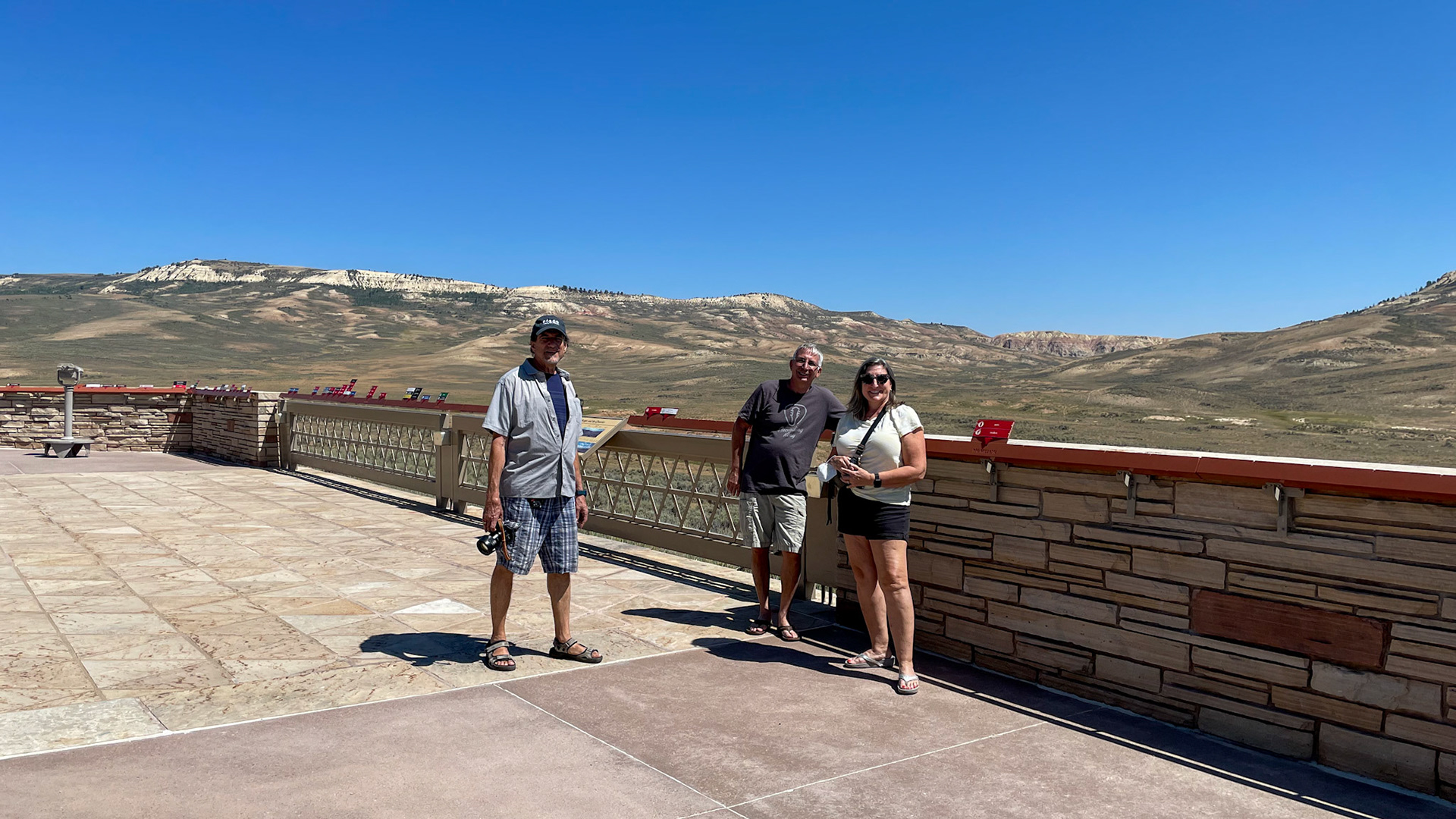 We stopped at Fossil Butte NM.  Step back in time with the fossils millions of years old