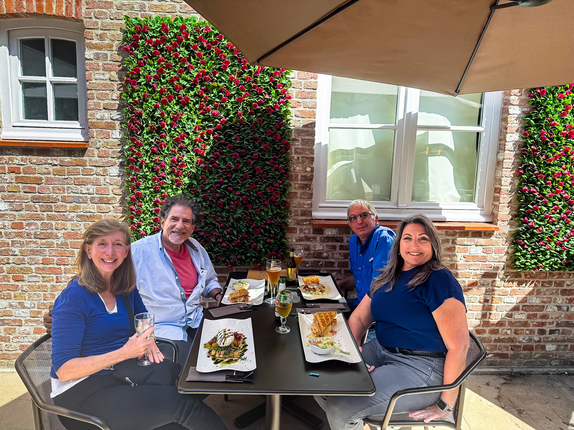 Our first Belgian waffle