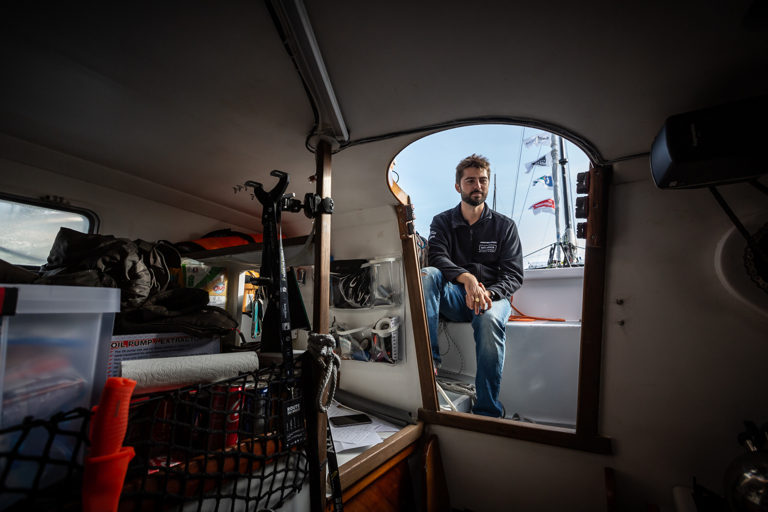 Thomas Lurton - Route du Rhum - Ose Neurofibromatoses - © Carole Bertaux Photographe - Tous droits réservés