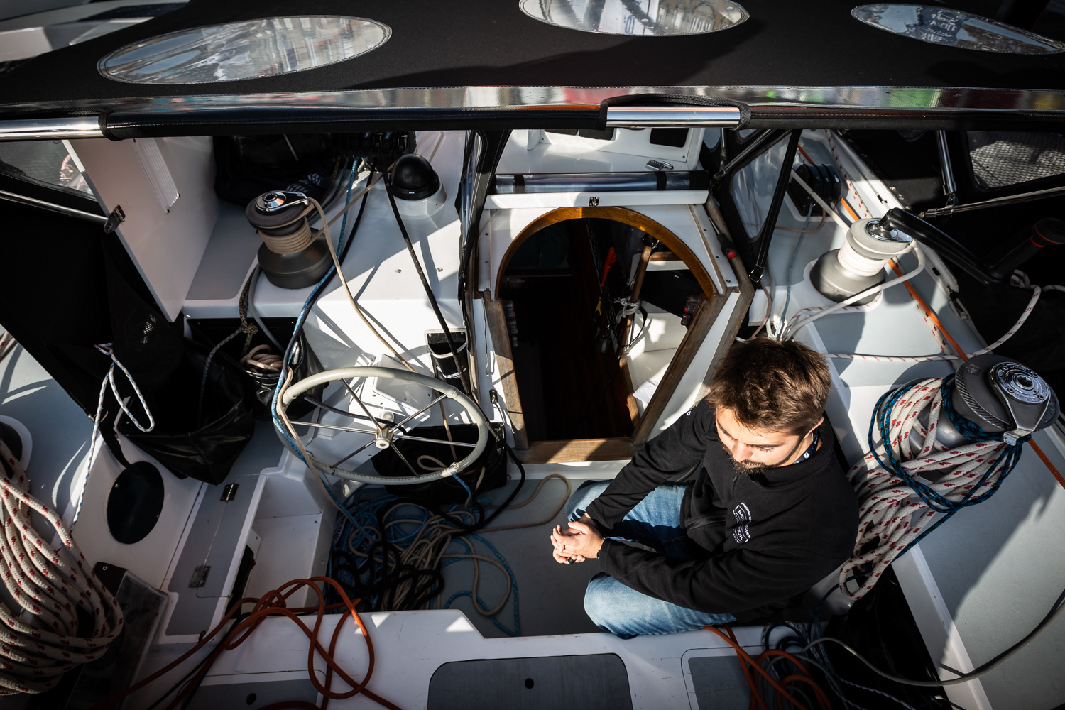 Thomas Lurton - Route du Rhum - Ose Neurofibromatoses - © Carole Bertaux Photographe - Tous droits réservés