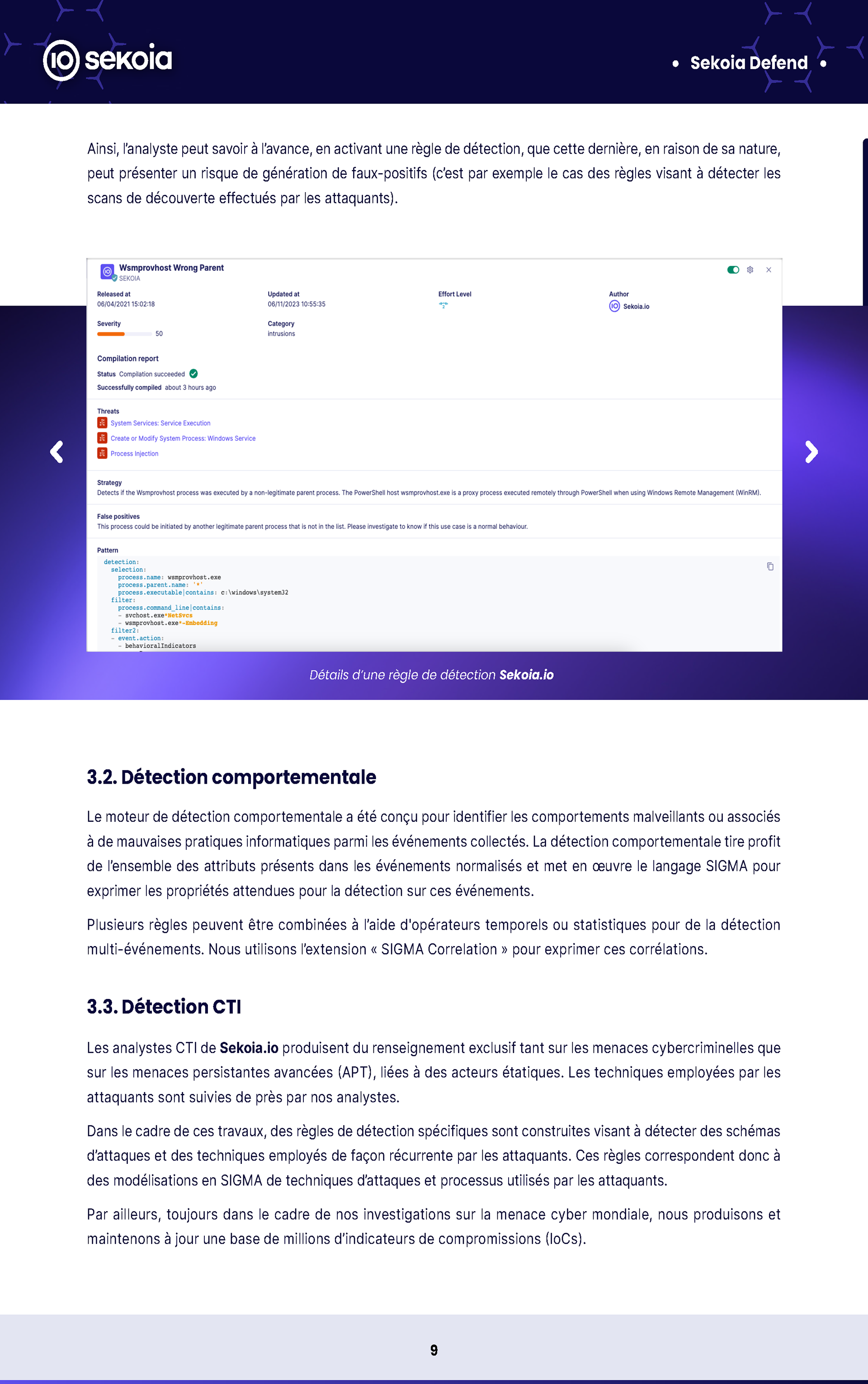 SEKOIA.IO CTI Technical Summary - Page 9