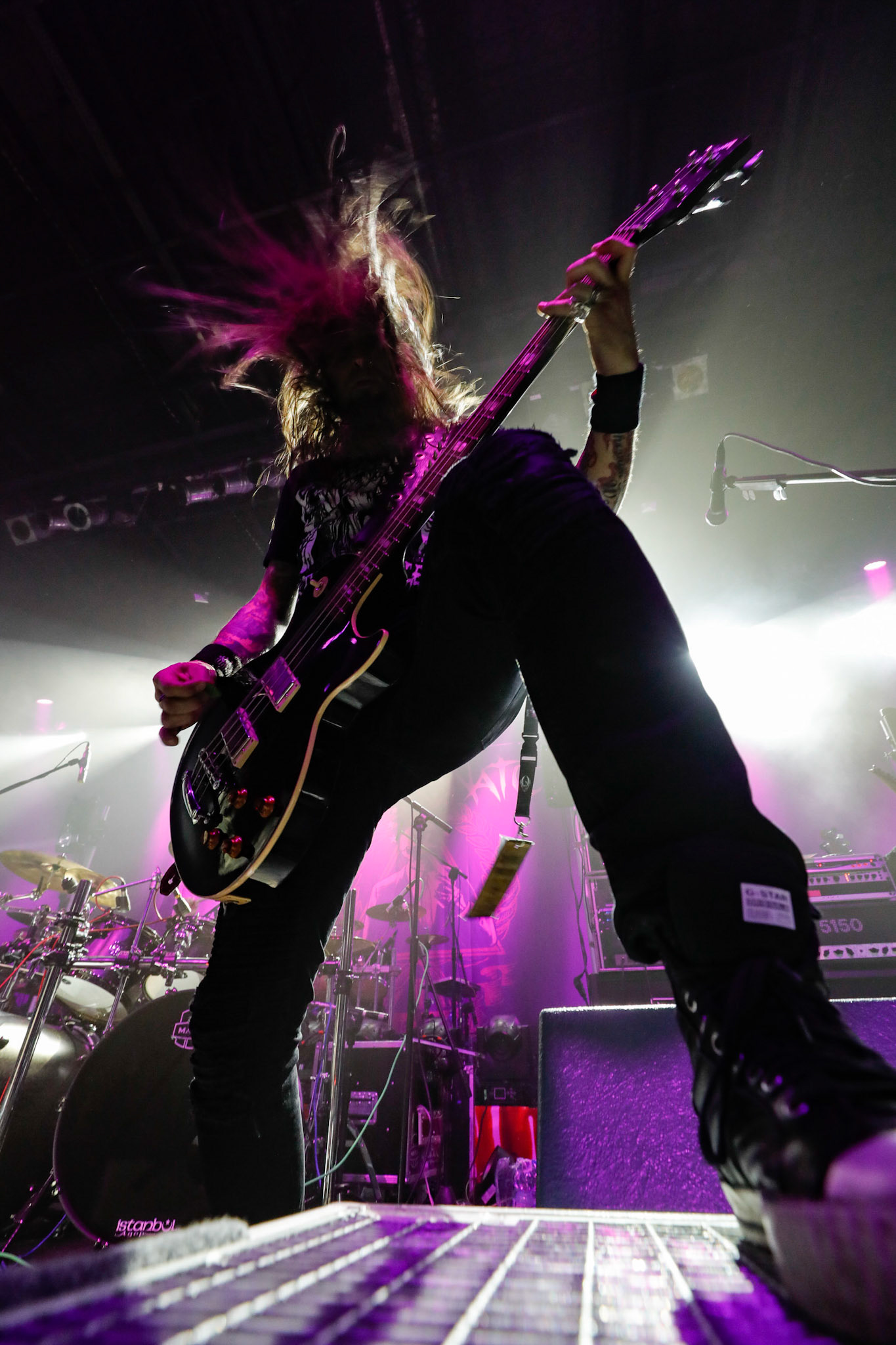 30.11.2018 Knock Out Tour 2018 - Warszawa Progresja -VIRGIN SNATCH  thrash metal, death metal,
Łukasz "Zielony" Zieliński wokal,
Grzegorz "Grysik" Bryła  gitara, 
Paweł Pasek  gitara, 
Piotr "Anioł" Wącisz  gitara basowa, 
Jacek Nowak perkusja,  fot. Andrzej Wasilkiewicz/Reporter