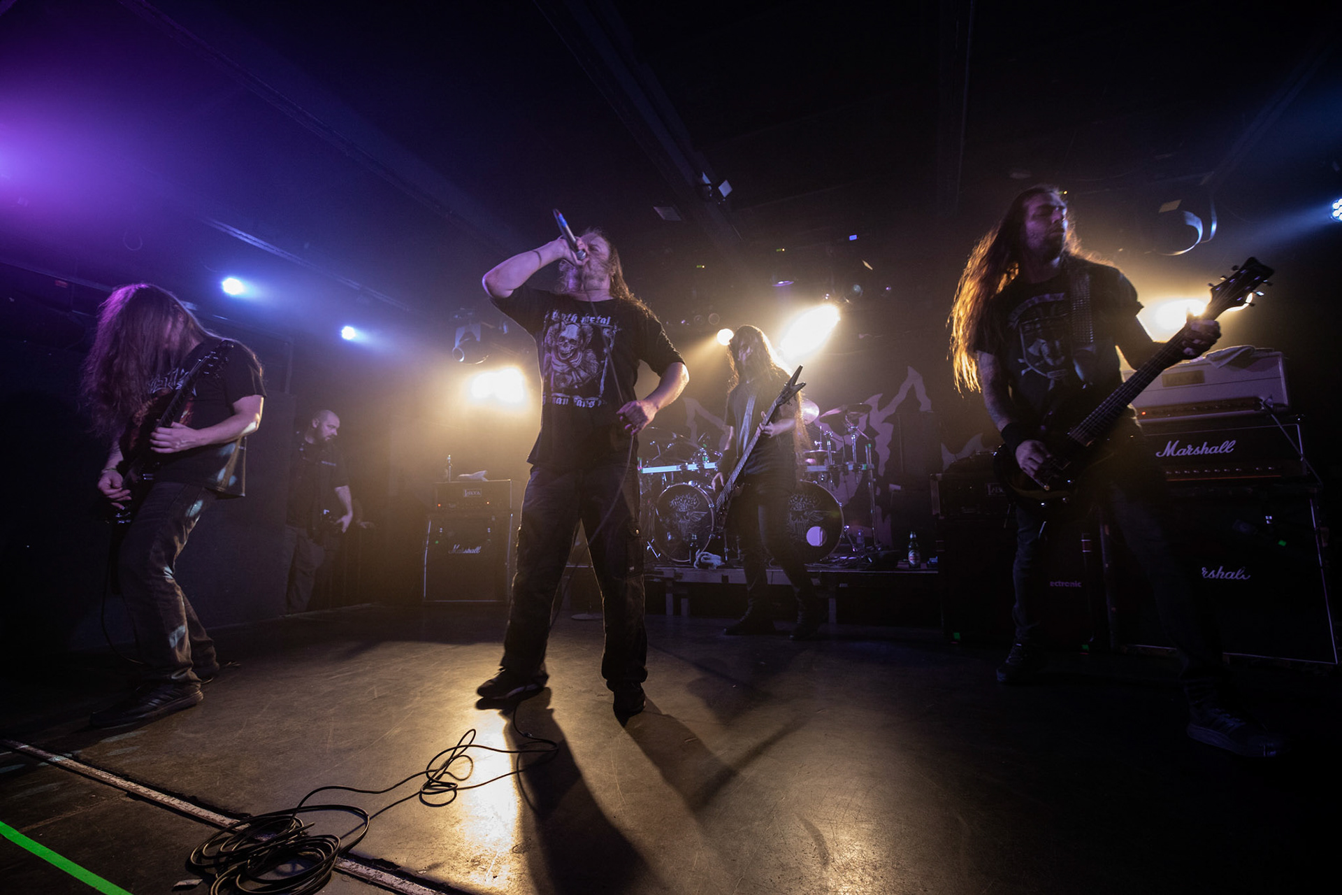 ENTOMBED A.D. - Death Metal, Sweden 
Lars Göran Petrov Vocals
Olle Dahlstedt Drums
Nico Elgstrand Guitars
Guilherme Miranda Guitars
Victor Brandt Bass
Century Media Records
WiniaryBookings
fot.Andrzej kaziq Wasilkiewicz/Reporter