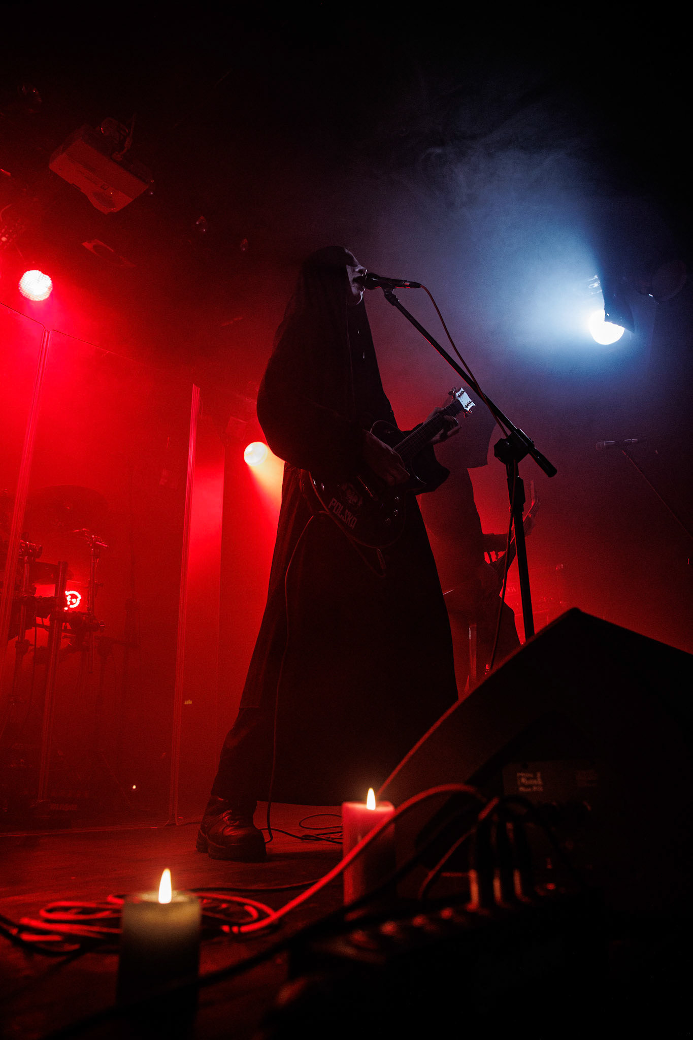 8.01.2022 Amalekim blackmetal, pure black metal.Koncert Czwarta Fala MMXXII klub VooDoo Warszawa.Fot. Andrzej Wasilkiewicz/Reporter