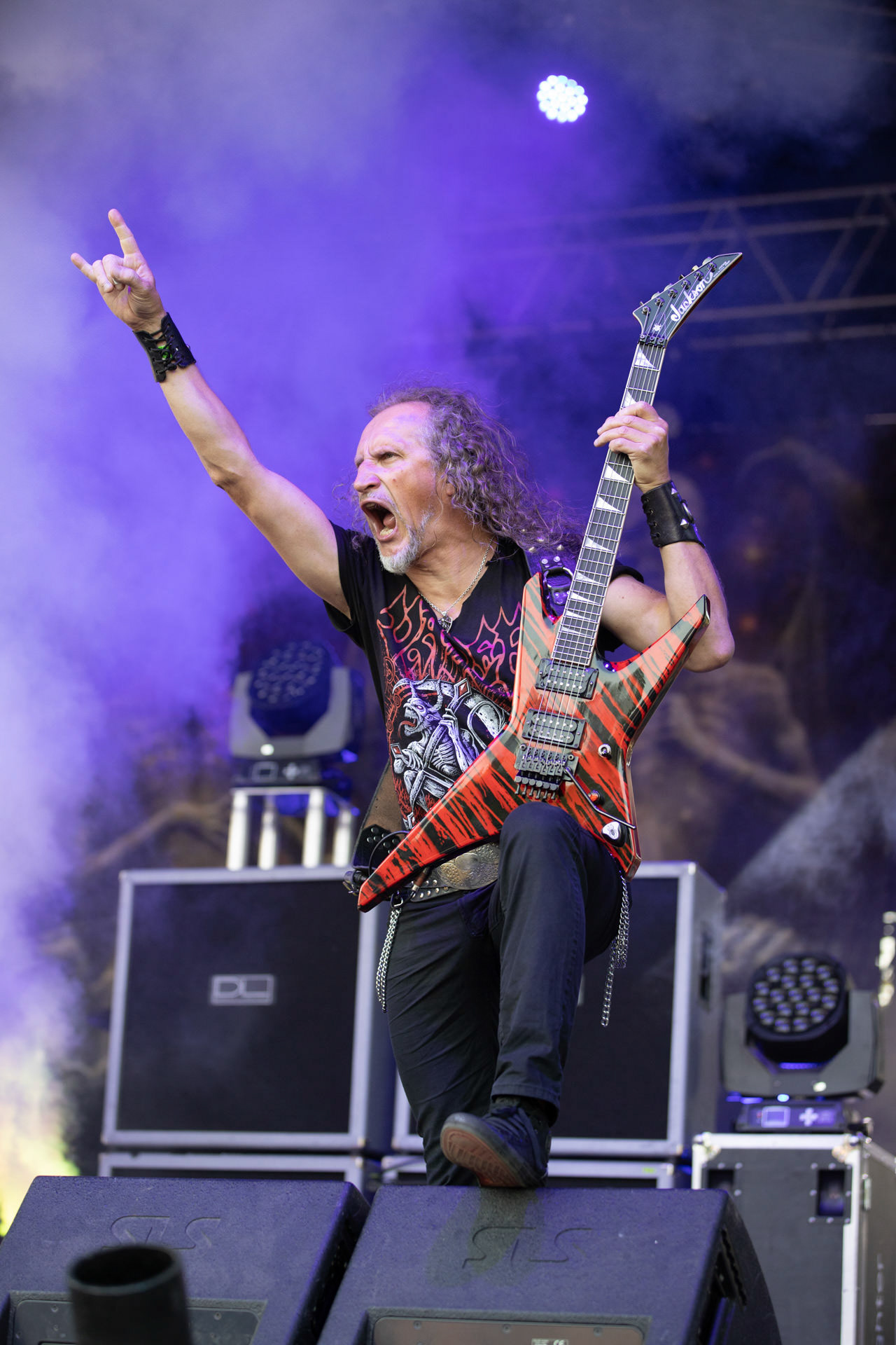 31.07.2021 Vader - koncert warszawska Progresja, Gramy do Woli,n/z Pajak: Guitarfot. Andrzej Wasilkiewicz/Reporter