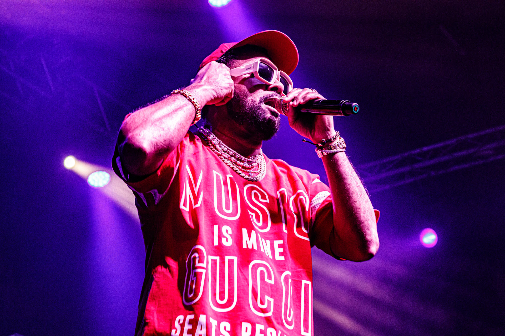 5.06.2022 - Shaggy - Orville Richard Burrell, jamajsko – amerykanski wokalista reggae, dancehall, DJ, na koncercie w warszawskiej Progresji. nz. Shaggy - wokalista,Produkcja WiniaryBookings. Patronat medialny: Eska.fot. Andrzej Wasilkiewicz/Reporter