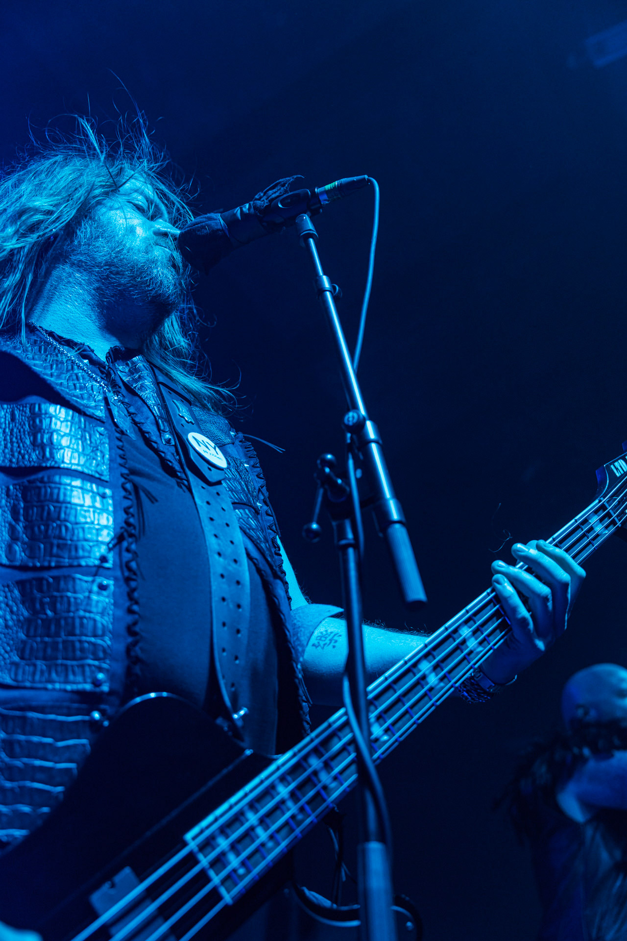 14.04.2023 Soilwork - szwedzki melodic death metal.Knock Out Productions, klub Progresja Warszawa. fot. Andrzej Wasilkiewicz/kaziq.com