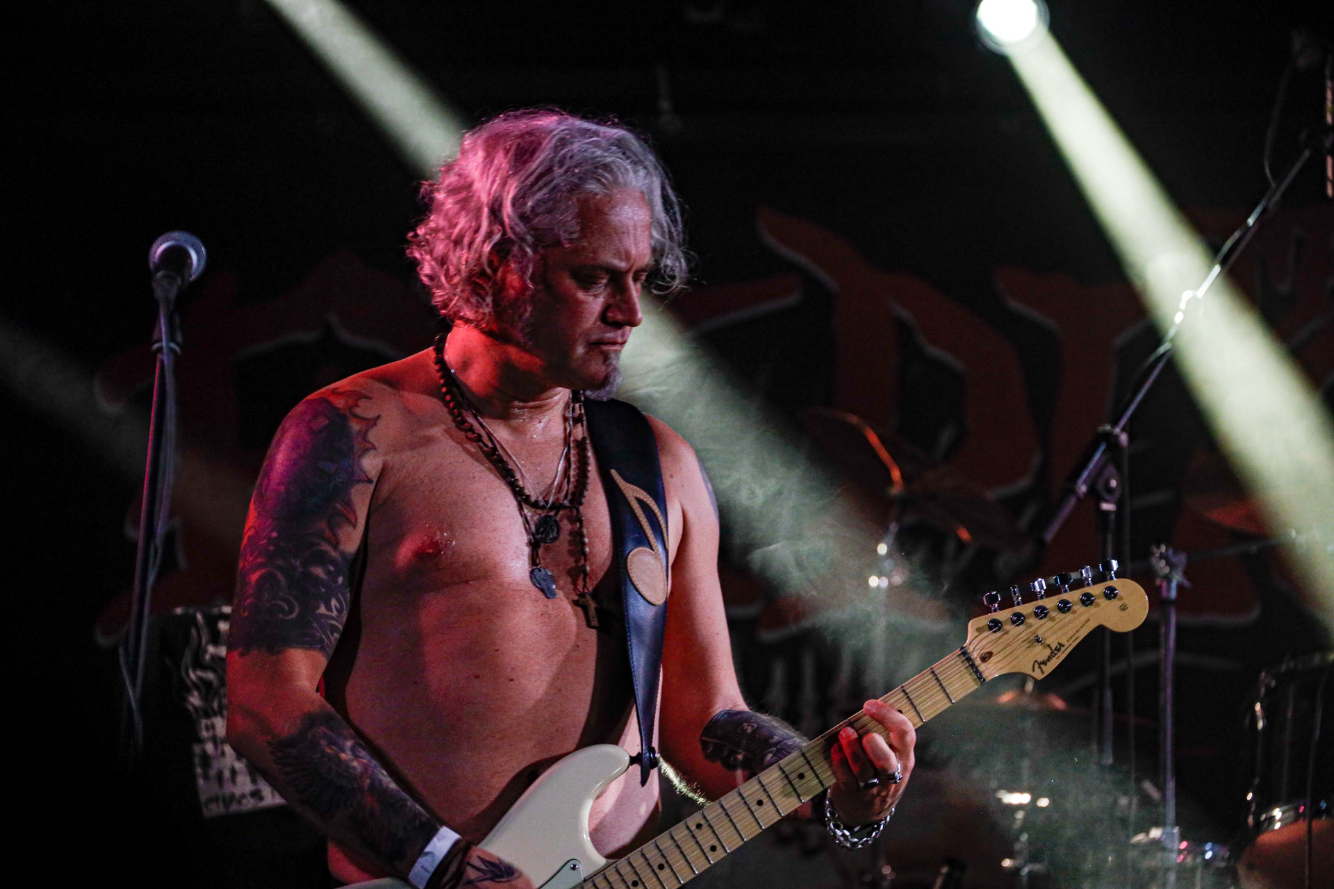 25.08.2022 TZN Xenna - warszawska grupa punkowa z frontmenem Krzysztofem Zygzakiem Chojnackim przed warszawskim koncertem The Exploited.fot. Andrzej Wasilkiewicz/Reporter