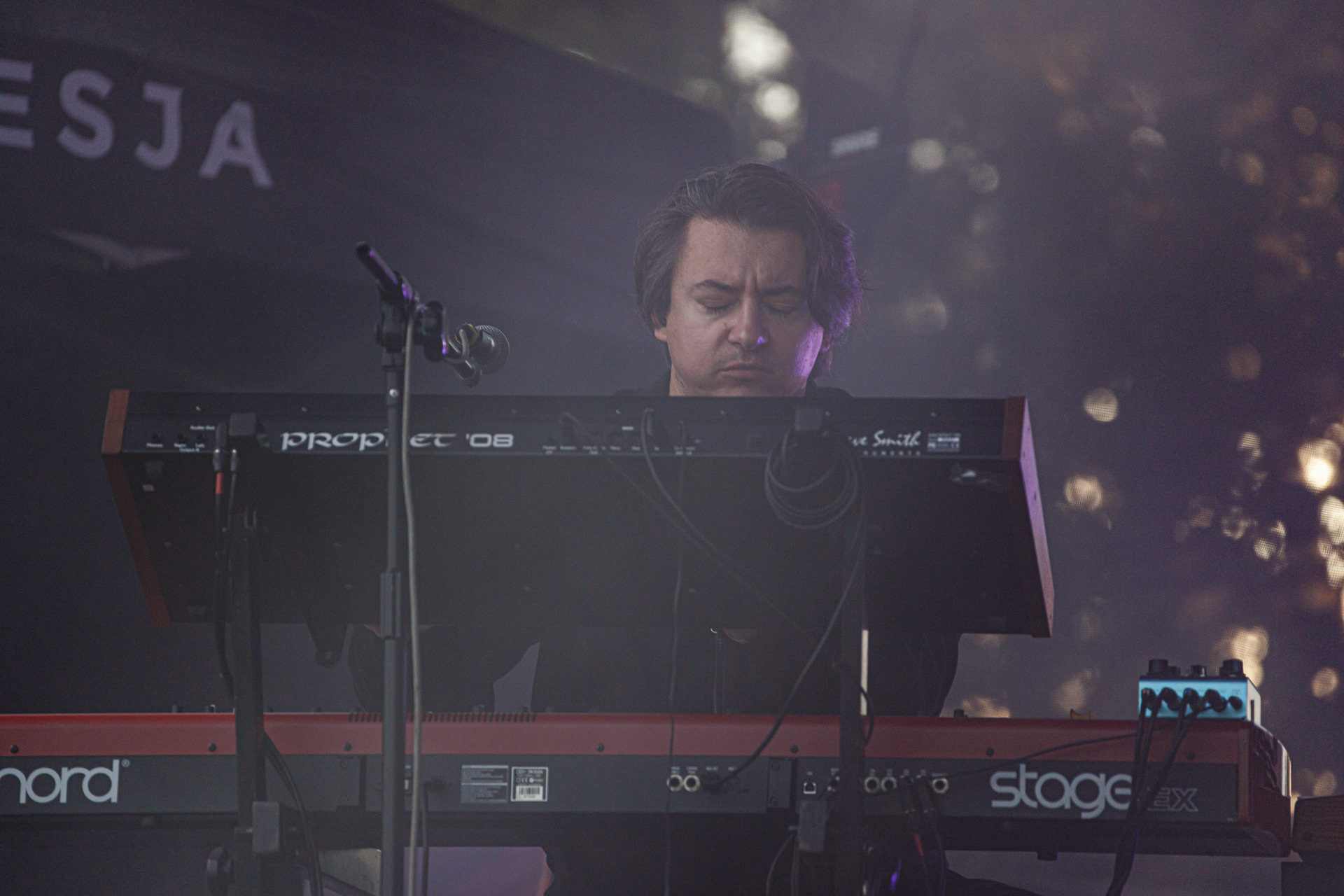 10.07.2022 Organek -  Antyfest Antyradia 2022 - Warszawa, letnia scena klubu Progresja. Tomasz Organek – gitara, wokal,Adam Staszewski – gitara basowa,Robert Markiewicz – perkusja,Tomasz Lewandowski – instrumenty klawiszowe,Rock alternatywny.fot. Andrzej Wasilkiewicz/Reporter