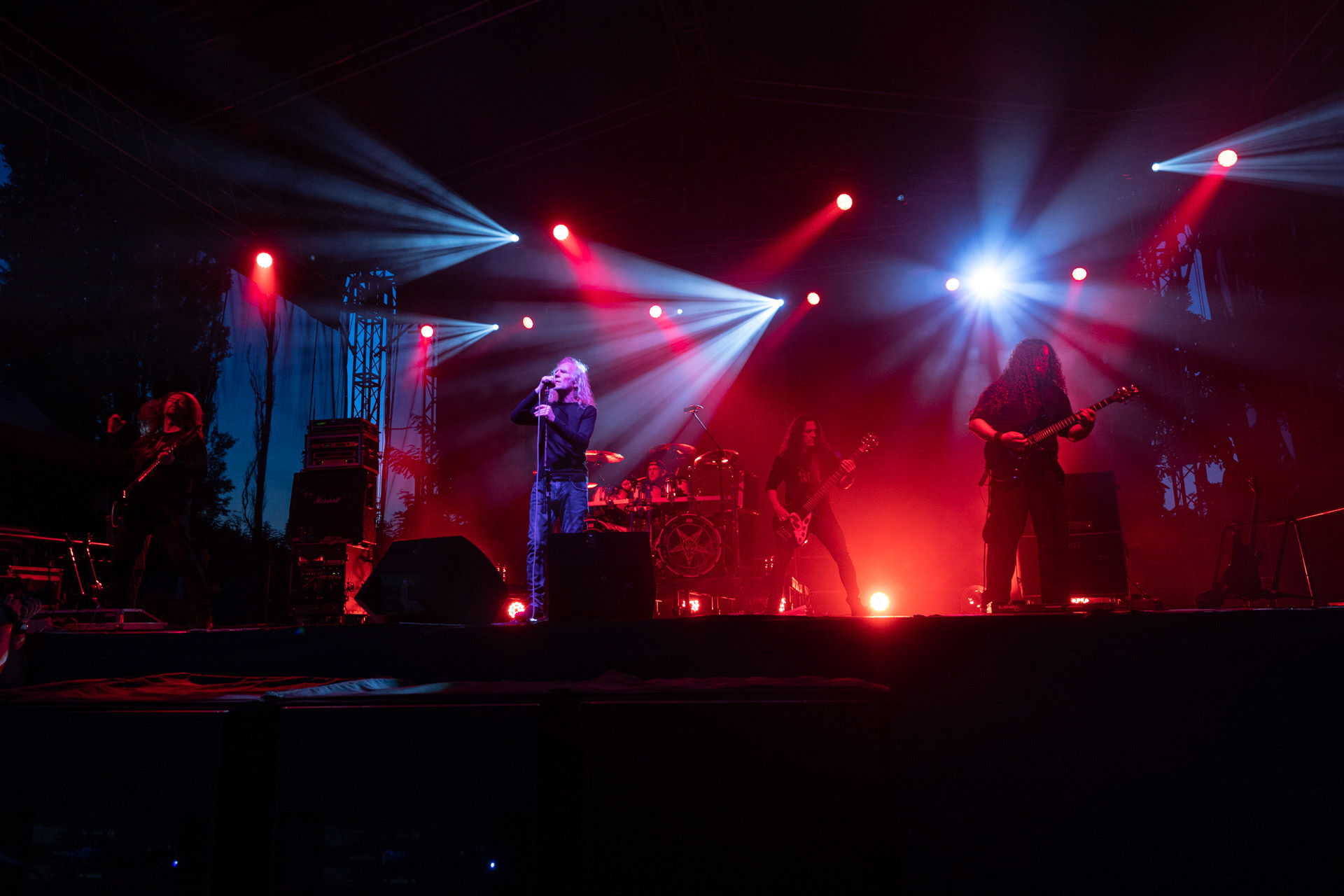 31.082021 KAT &amp; Roman Kostrzewski - koncert warszawska Progresja,Gramy do Woli,Roman Kostrzewski – wokalJacek Nowak – perkusjaKrzysztof Pistelok – gitaraJacek Hiro – gitaraMichal Laksa – basFot. Andrzej Wasilkiewicz/Reporter