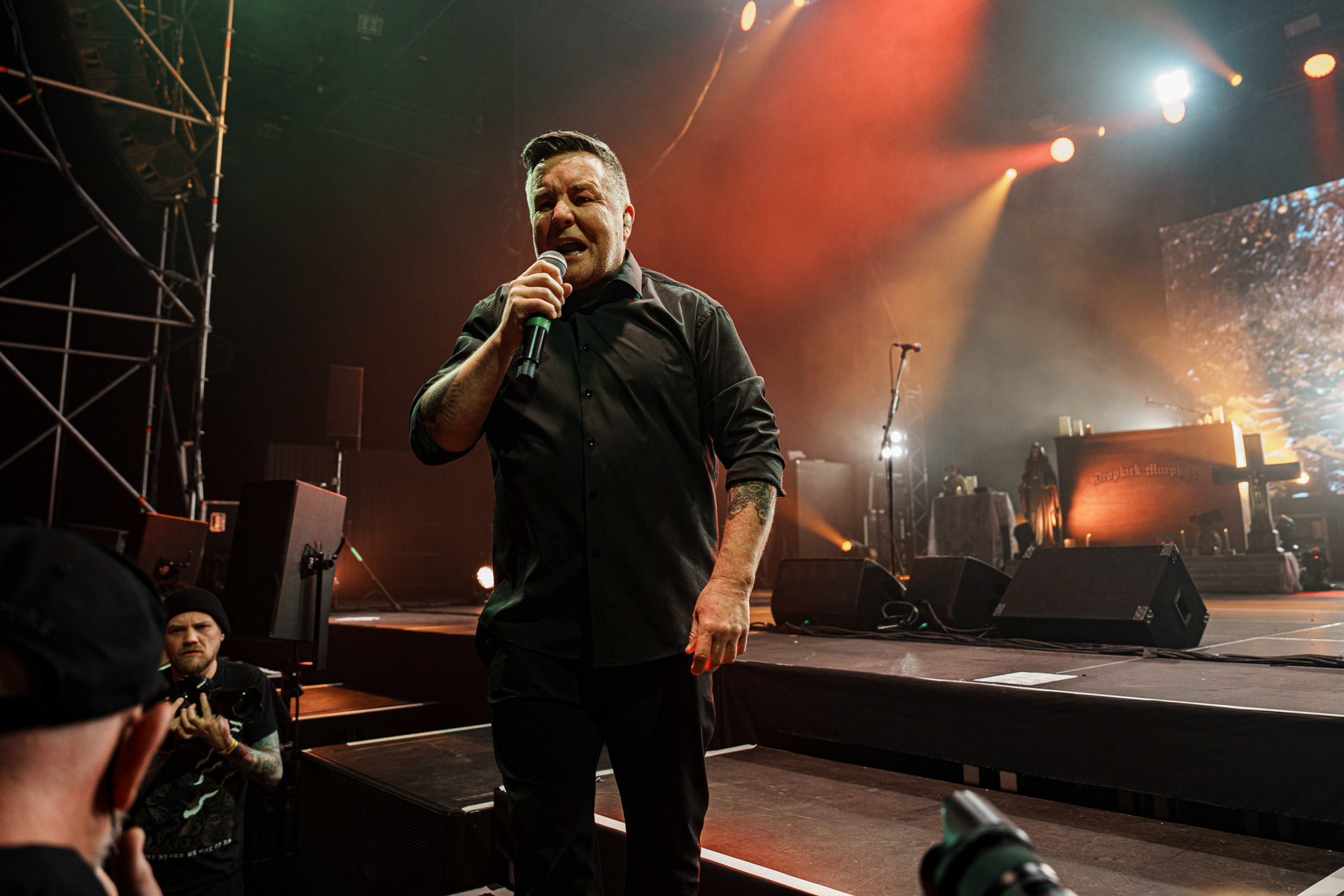 30.01.2023 Dropkick Murphys - celtic punk, hardcore punk, Warszawa EXPO XXI.  Knock Out Productions. Fot. Andrzej Wasilkiewicz/Reporter