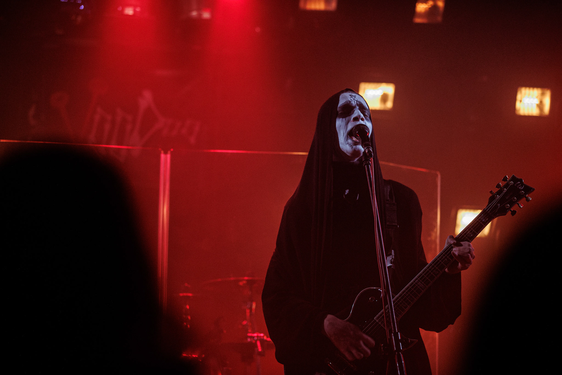 Amalekim blackmetal, pure black metal.Koncert Czwarta Fala MMXXII klub VooDoo Warszawa.Fot. Andrzej Wasilkiewicz/kaziq.com