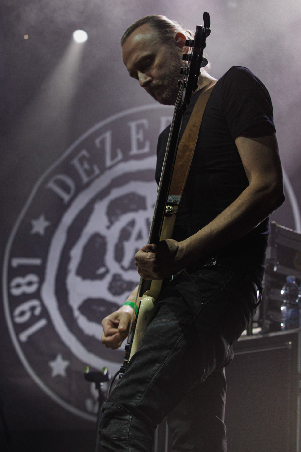 16.11.2021 Dezerter - 40 lecie,koncert Warszawa Palladium. N/zJacek Chrzanowski bass, Dezerter, SS20, Punk, Punkrock, hardcore, rock.fot. Andrzej Wasilkiewicz/REPORTER