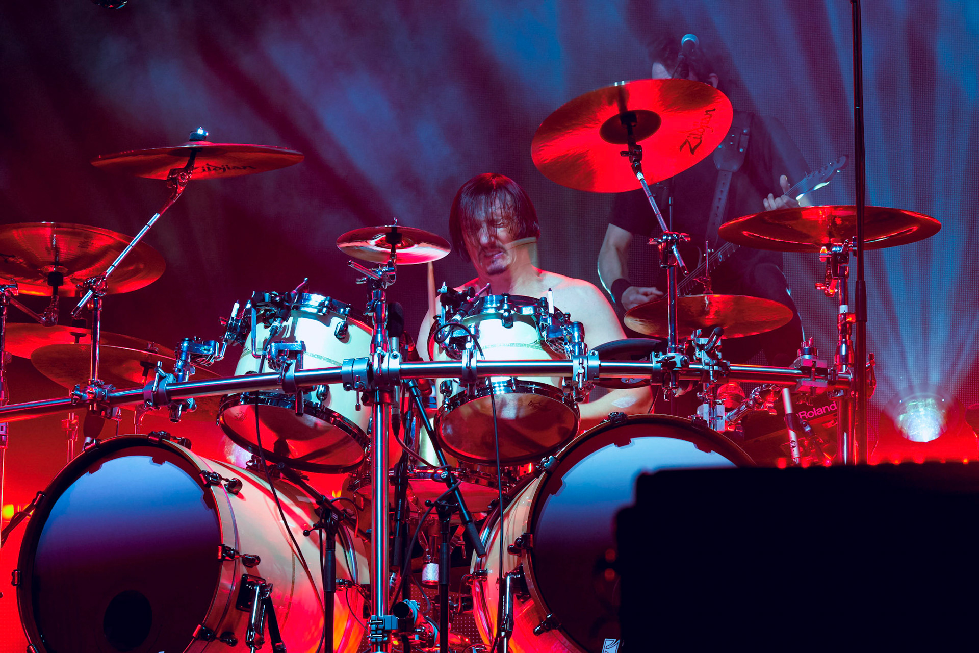 10.06.2023 Gojira trzeci dzien festiwaluMystic Festival 2023, Stocznia Gdanska fot. Andrzej Wasilkiewicz/Reporter