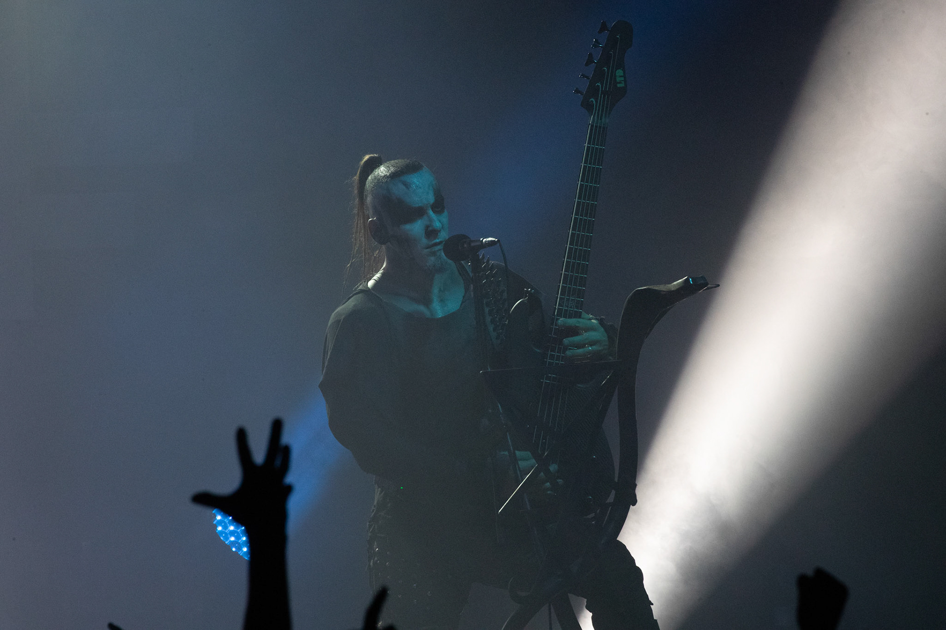 14.12.2018r. Behemoth koncert Merry Christless - Warszawa Progresja, Adam "Nergal" Darski – gitara, wokal prowadzący, 
Zbigniew "Inferno" Promiński – perkusja,
Tomasz "Orion" Wróblewski – gitara basowa, Patryk "Seth" Sztyber – gitara,  fot. Andrzej Wasilkiewicz/Reporter