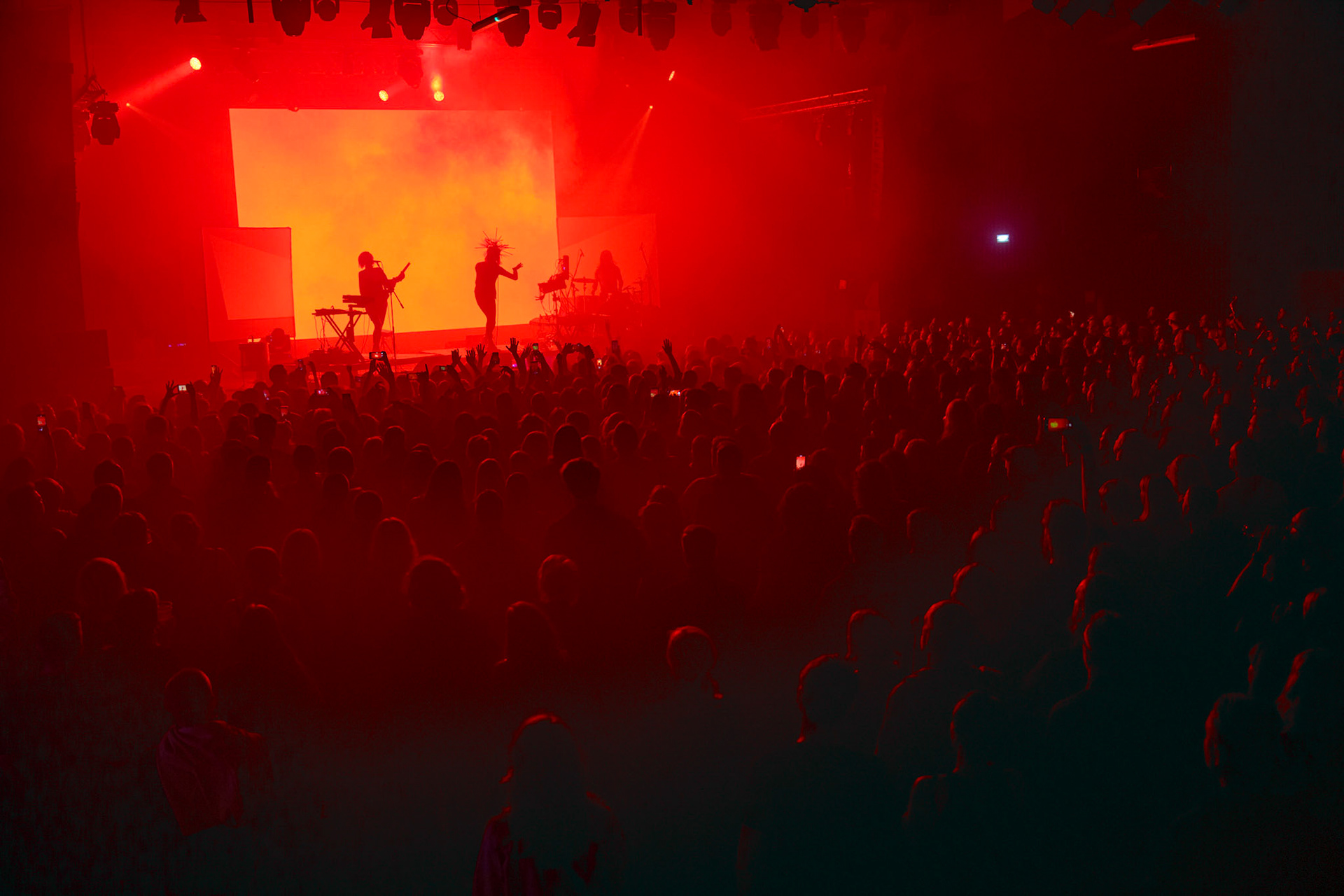 22.10.2021 Chris Corner - jako IAMX, klub Progresja, Warszawa. fot. Andrzej Wasilkiewicz/Reporter