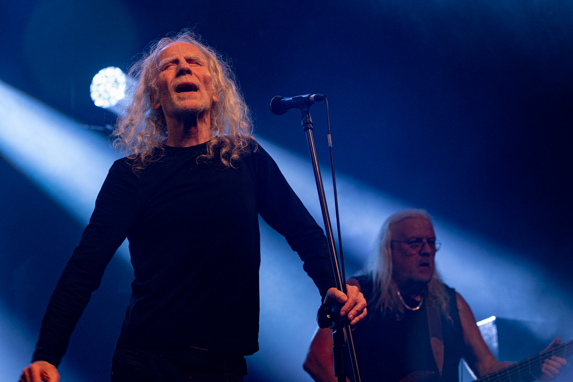 12.09.2021 - KAT i Roman Kostrzewski - koncert "Do zobaczenia w piekle" Wroclaw, Centrum Koncertowe A2.  Roman Kostrzewski - wokal,fot. Andrzej kaziq Wasilkiewicz