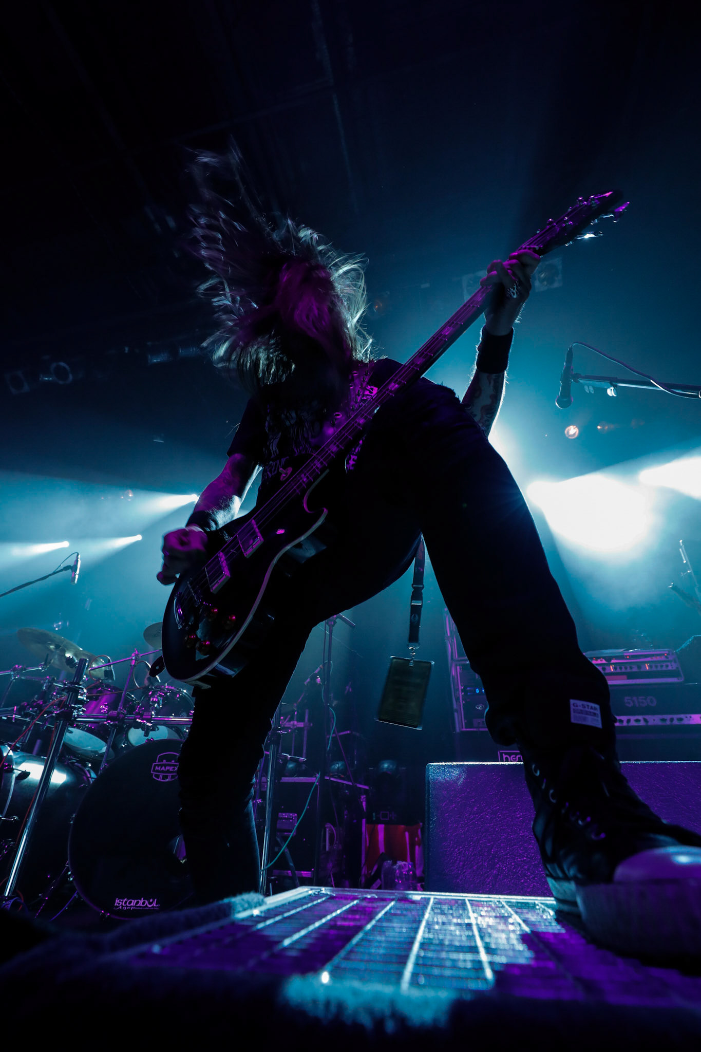 30.11.2018 Knock Out Tour 2018 - Warszawa Progresja -VIRGIN SNATCH  thrash metal, death metal,
Łukasz "Zielony" Zieliński wokal,
Grzegorz "Grysik" Bryła  gitara, 
Paweł Pasek  gitara, 
Piotr "Anioł" Wącisz  gitara basowa, 
Jacek Nowak perkusja,  fot. Andrzej Wasilkiewicz/Reporter